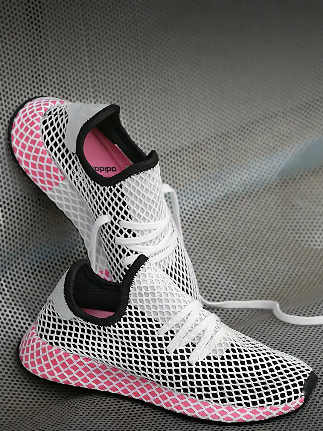 Buy ADIDAS Originals Women Black White Deerupt Runner Patterned