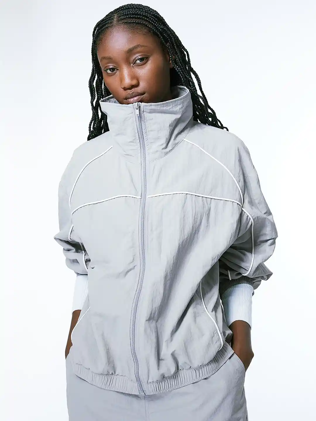 Windbreaker Hooded Jacket Women's H&m H&M Water-Repellent