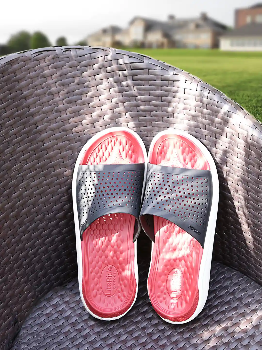 Footwear Crocs Literide Black Red Crocs Literide Men Black Red