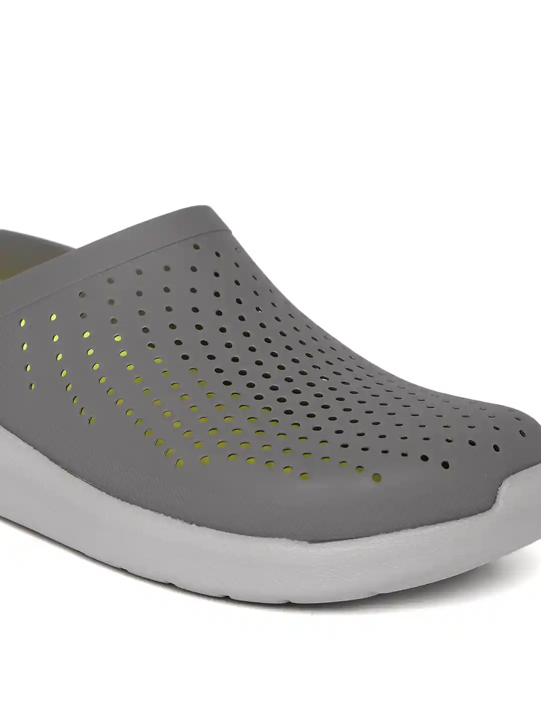 Buy Crocs Literide Men Grey Solid Clogs Flip Flops for Men