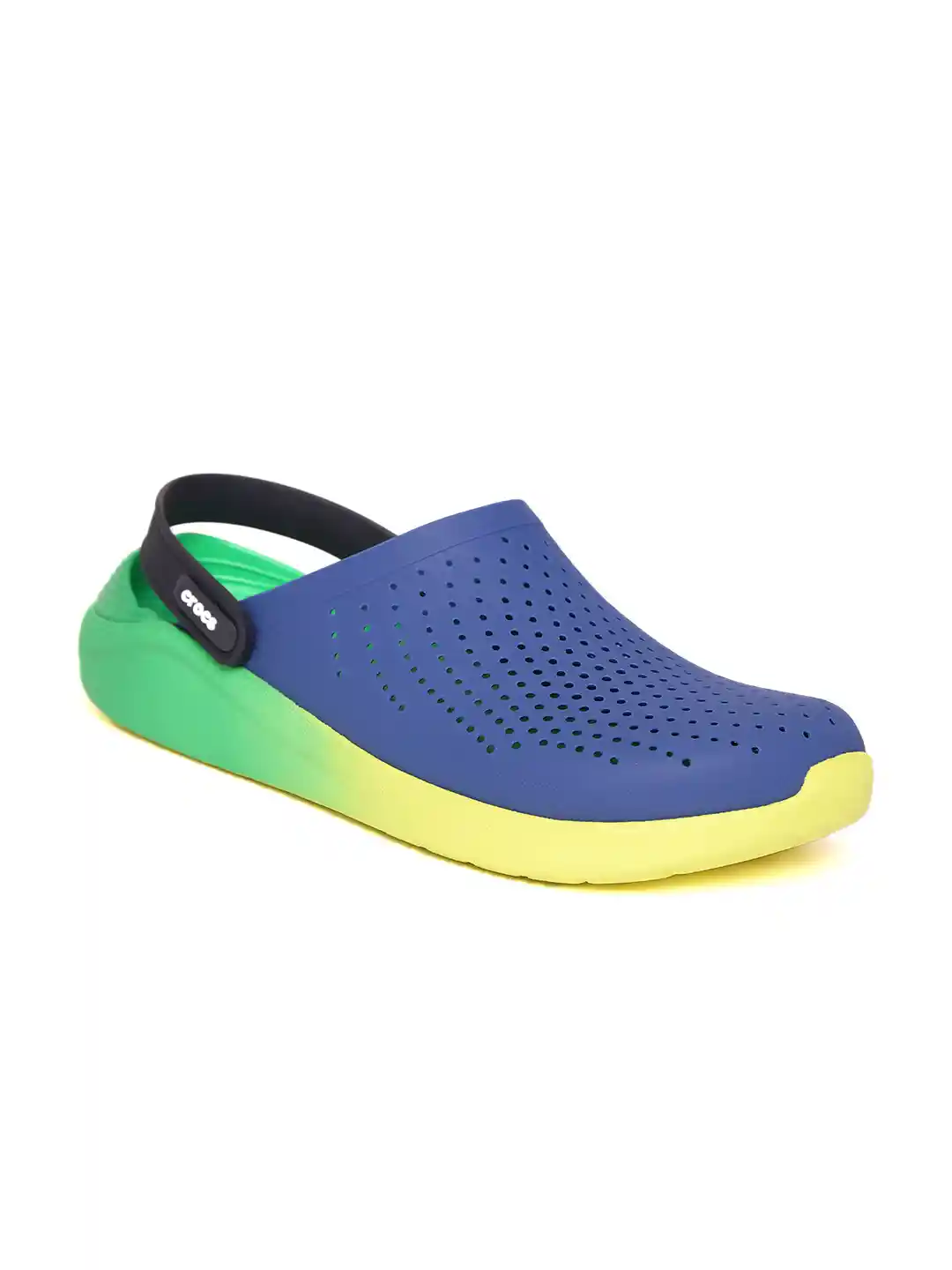 Buy Crocs Literide Men Blue Solid Clogs Flip Flops for Men