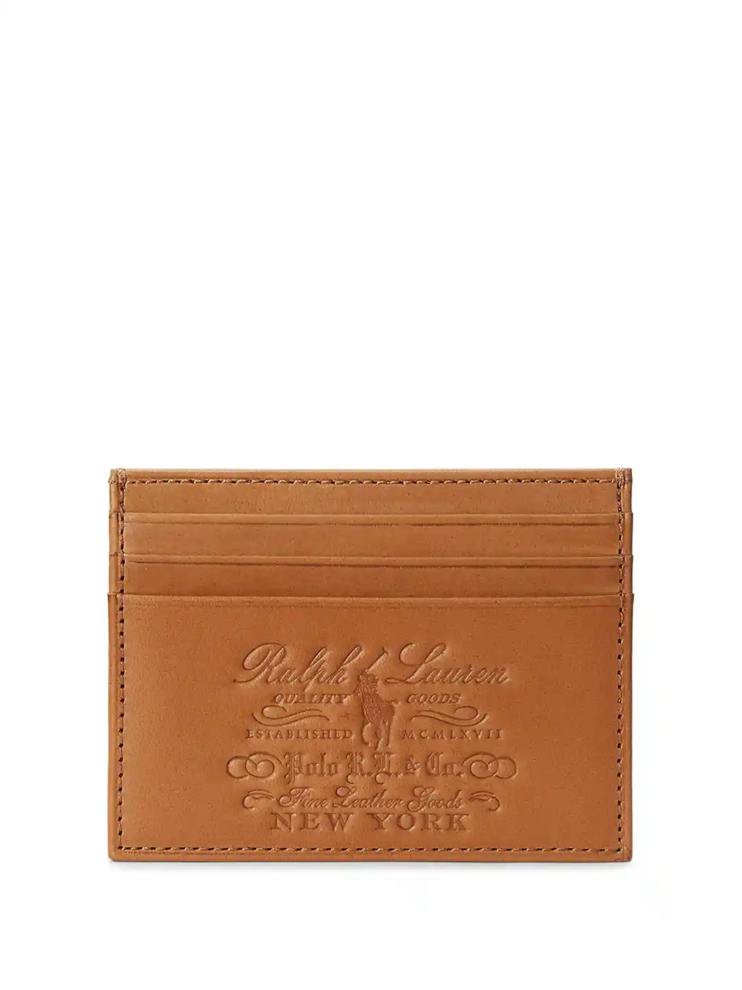 Buy Polo Ralph Lauren Men Pure Leather Card Case Wallets for Men