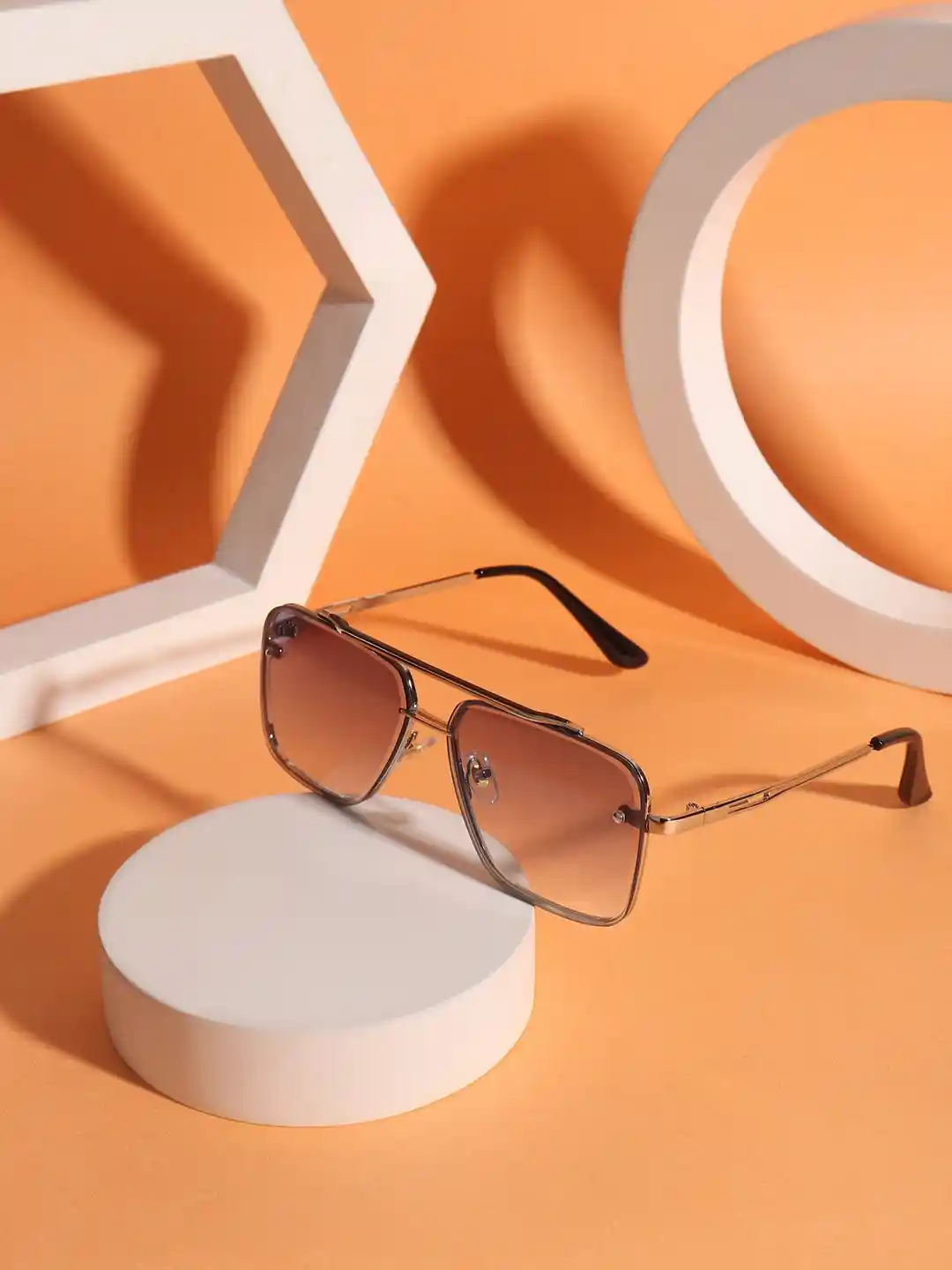 Buy Roadster Women Aviator Sunglasses With UV Protected Lens ROCK