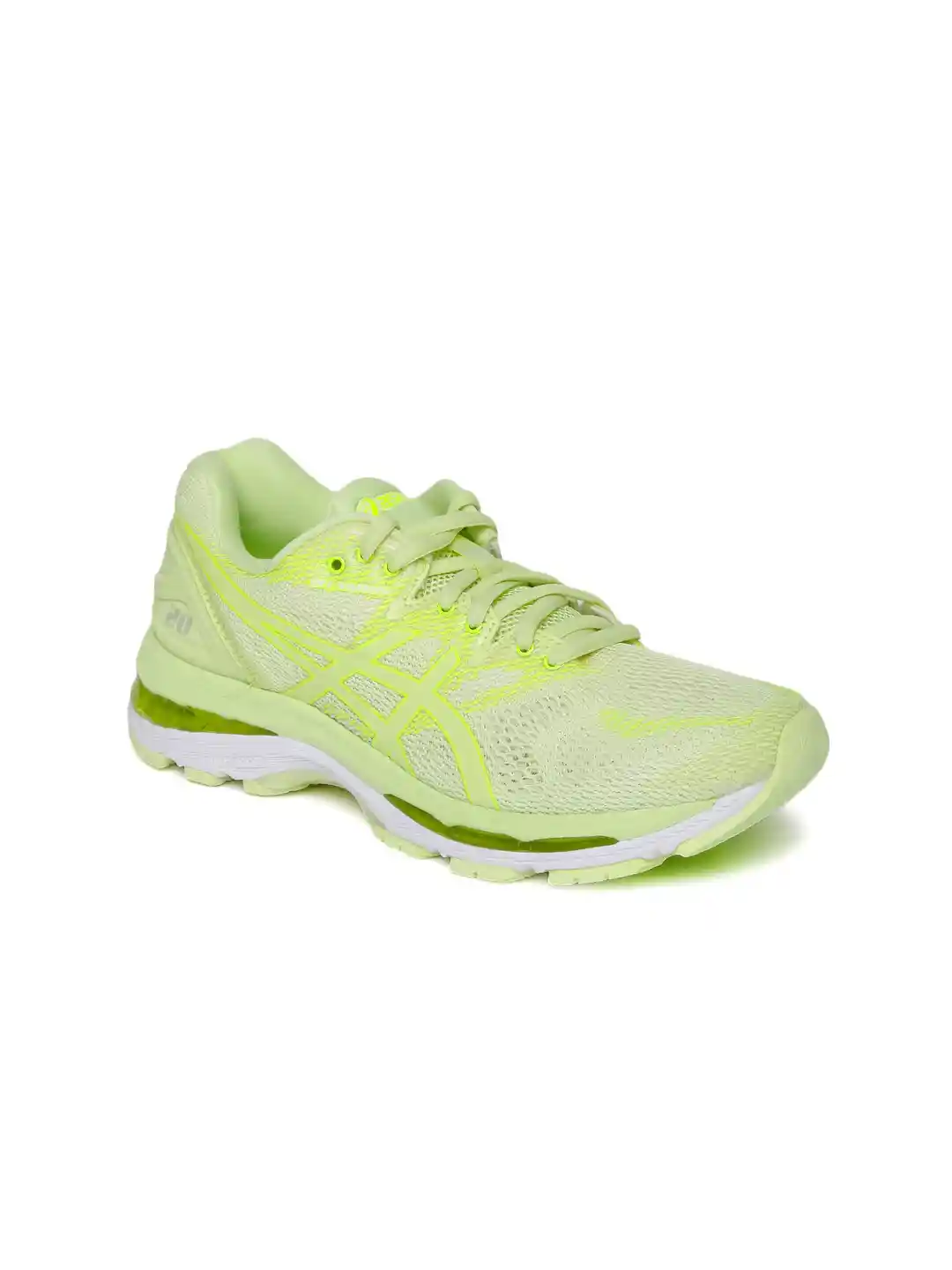Buy ASICS Women Yellow GEL-NIMBUS 20 Running Shoes Sports Shoes