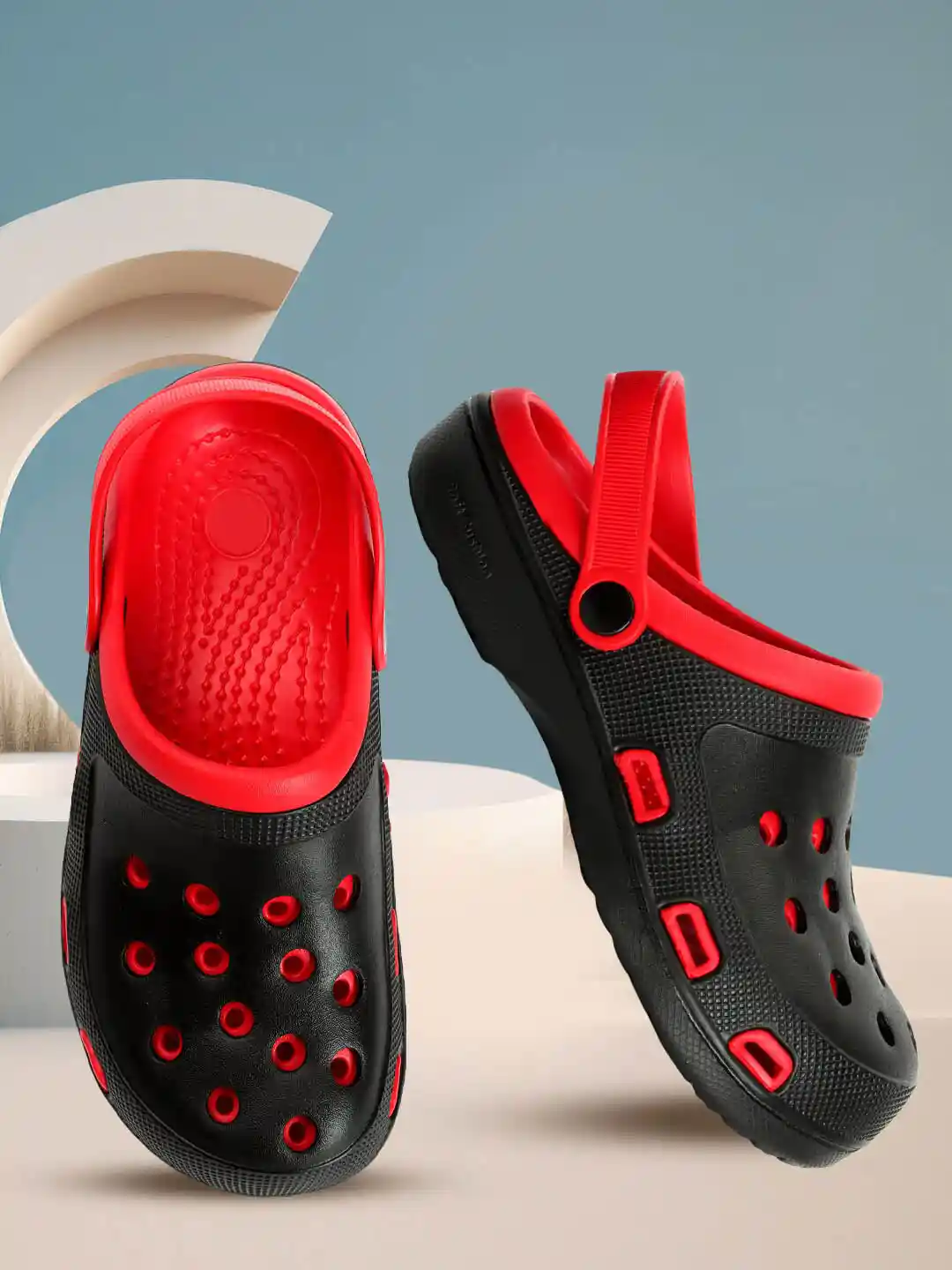 Buy ParaFeet Men Colourblocked Comfortable Clogs Flip Flops for