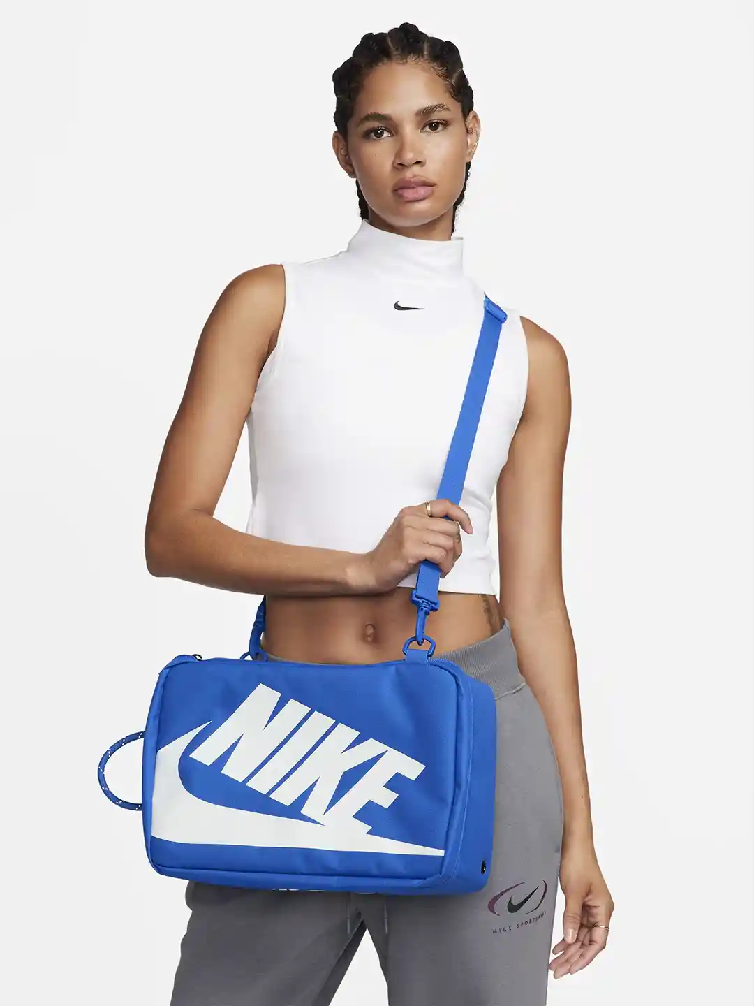 Buy Nike Unisex Brand Logo Printed Shoe Box Bag- 12L Shoe