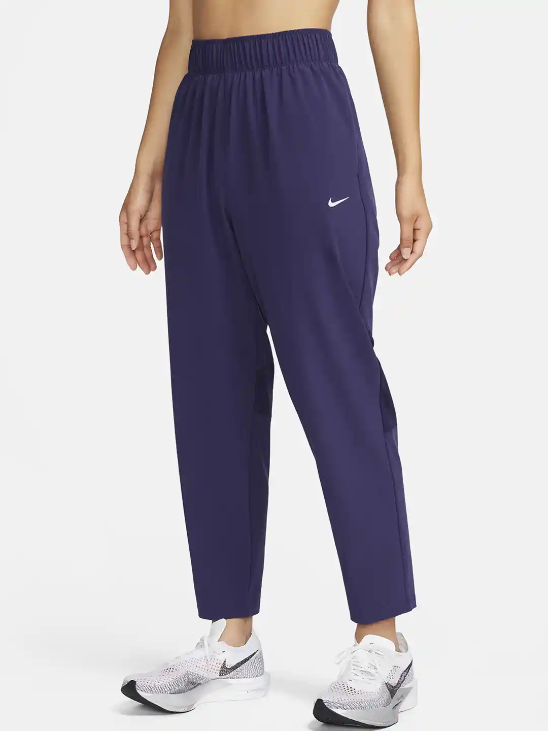 Mid Rise Ladies Track Pants Nike Women Dri-Fit Fast Mid-Rise 7/8