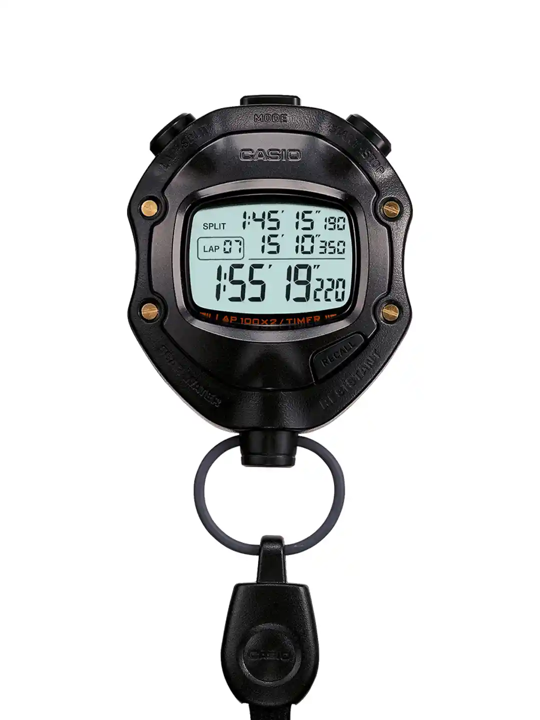 Buy Casio Stop Watch Unisex Black Digital watch S055 HS-80TW-1DF