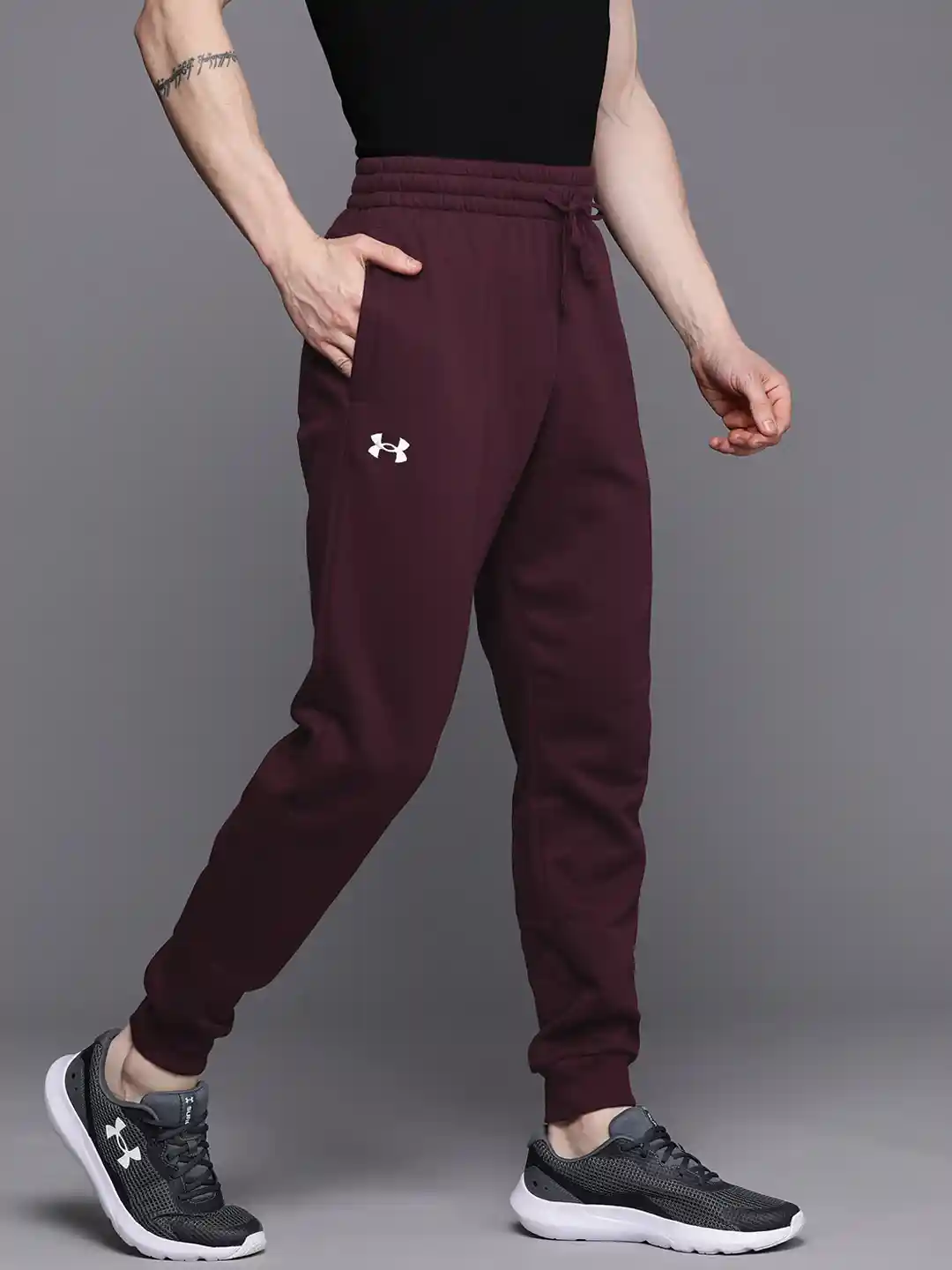 Buy UNDER ARMOUR Rival Fleece Training Sports Joggers Track