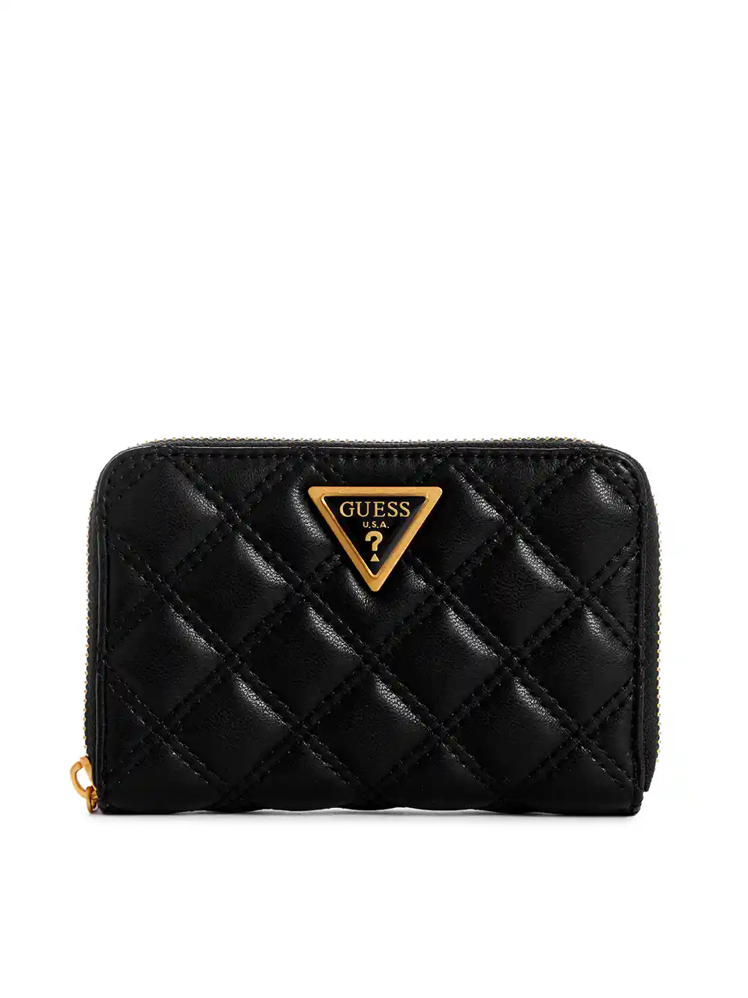 Buy GUESS Women Quilted Detail Zip Around Wallet Wallets for