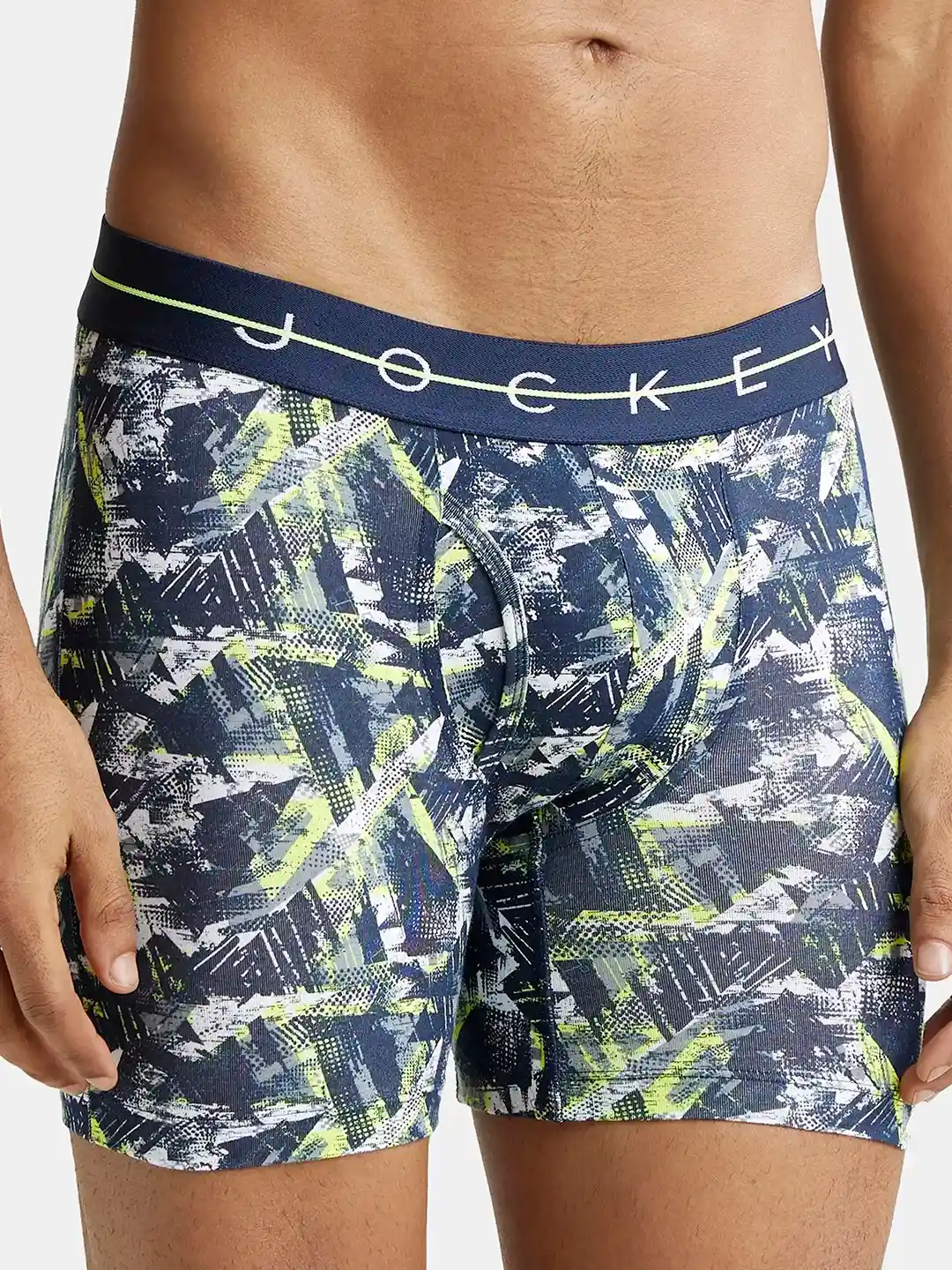 Buy Super Combed Cotton Elastane Printed Boxer Brief with