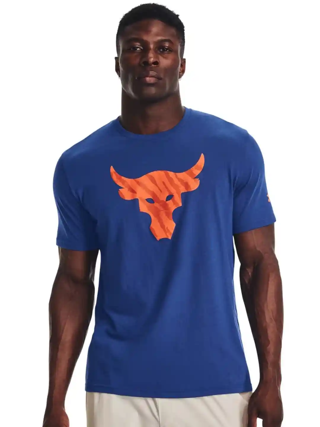 Buy UNDER ARMOUR Project ROCK BRAHMA BULL Graphic Printed Short