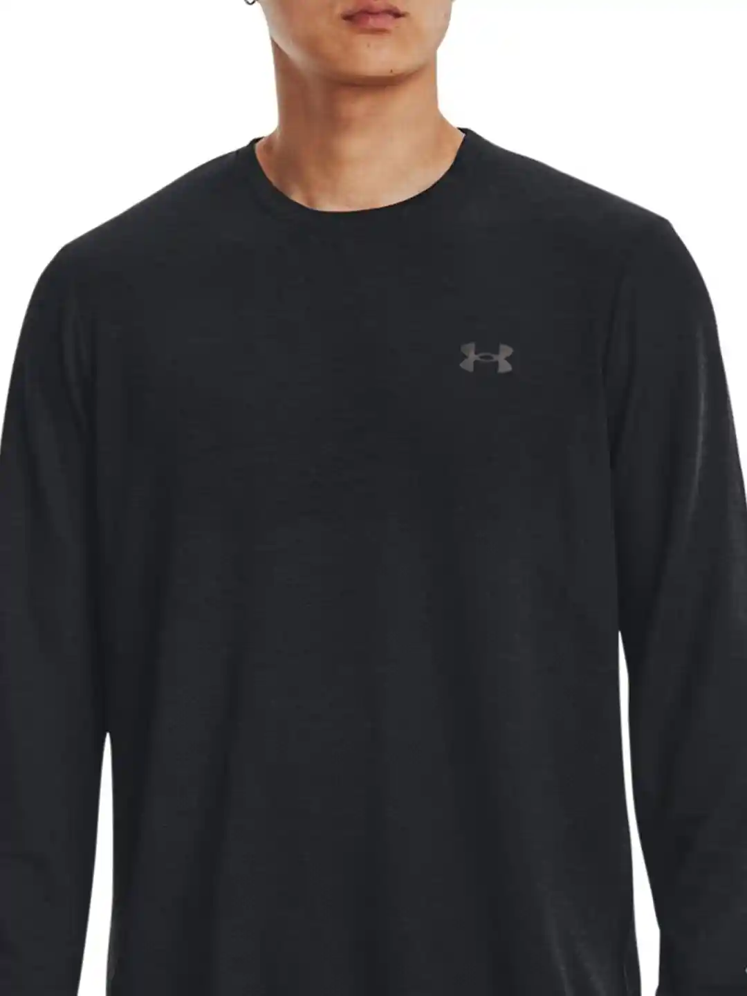 UNDER ARMOUR Seamless Stride Long Sleeves Round Neck Slim-Fit T-Shirt