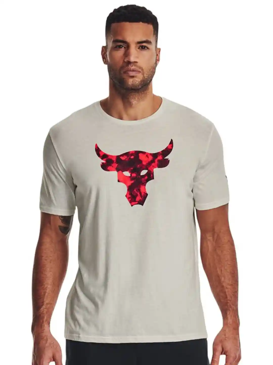 Buy UNDER ARMOUR Printed Project Rock Brahma Bull T-Shirt
