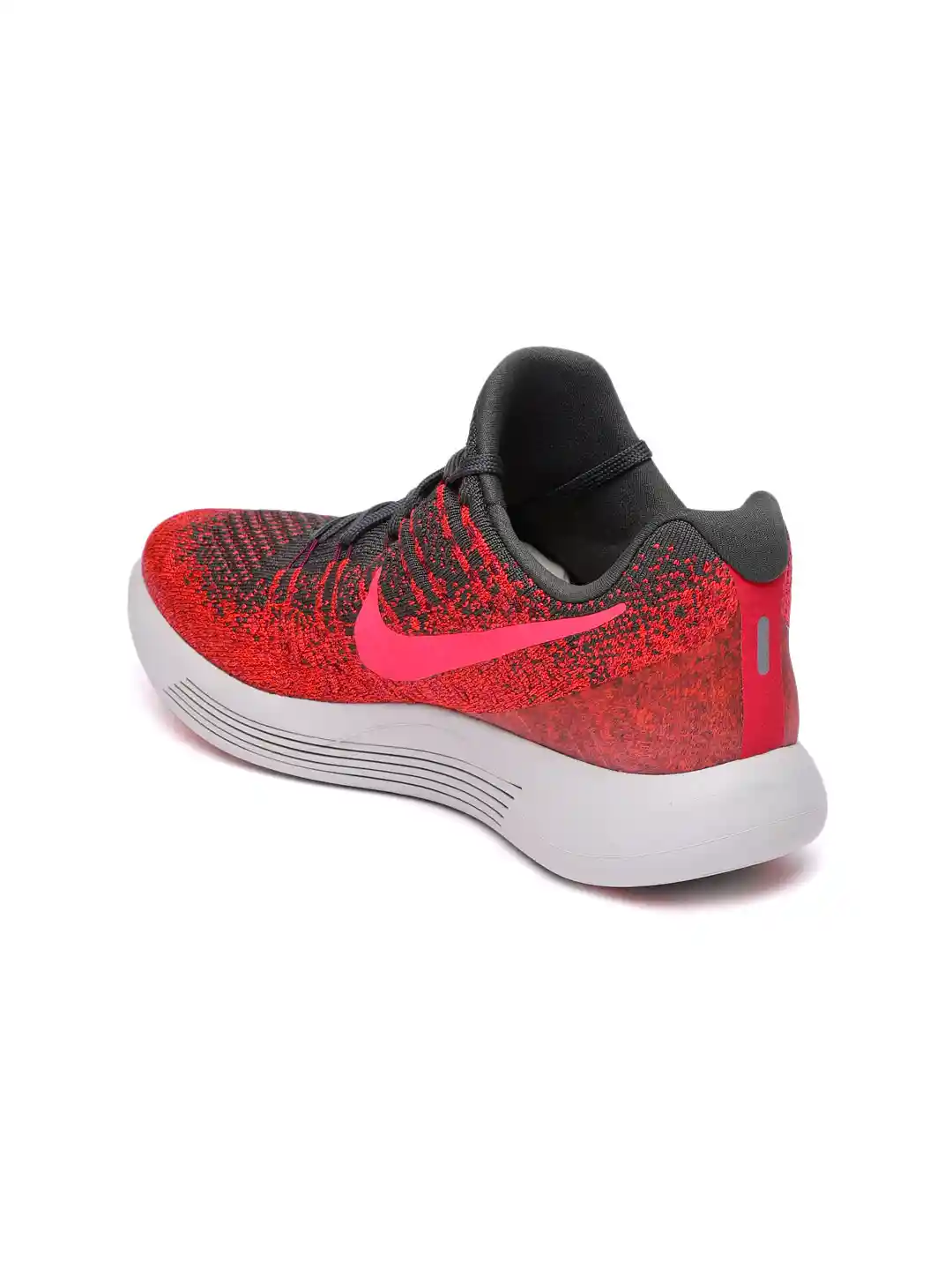 Buy Nike Women Red Black LunarEpic Low Flyknit Running Shoes