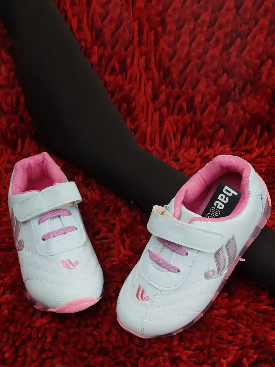 Buy BAESD Kids Pack Of LED Lightweight Velcro Sneakers Casual