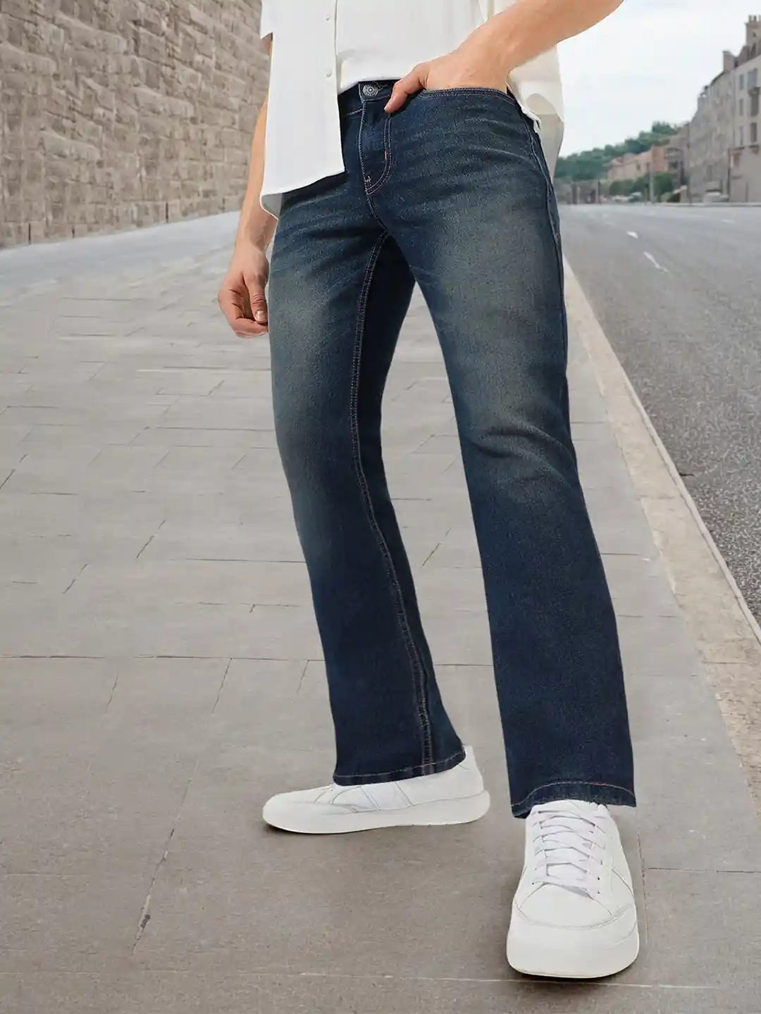 Urbano Fashion Best Price Mens Jeans Buy Light Brown Baggy Jeans