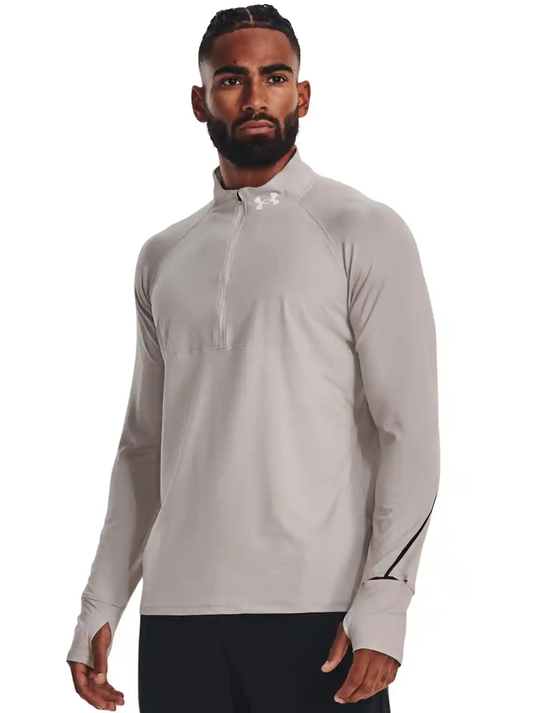 Buy UNDER ARMOUR Qualifier Run 2.0 Half-Zip Slim Fit Running T
