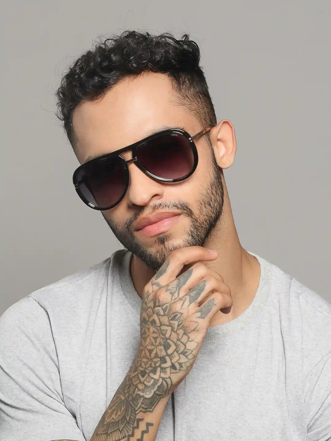 IDEE Men Aviator Sunglasses With UV Protected Lens