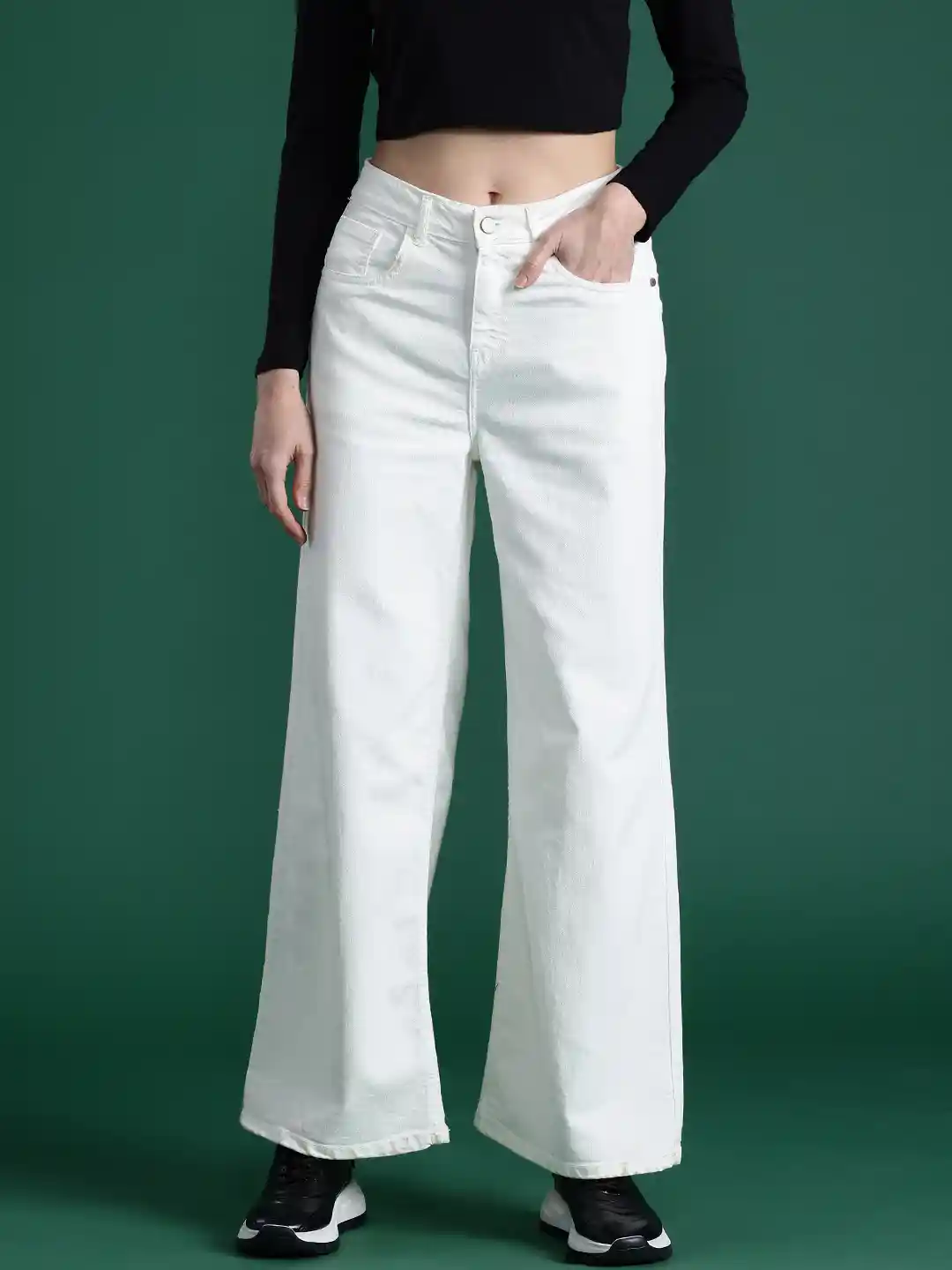 Buy DressBerry Women Wide Leg Jeans Jeans for Women 25254996