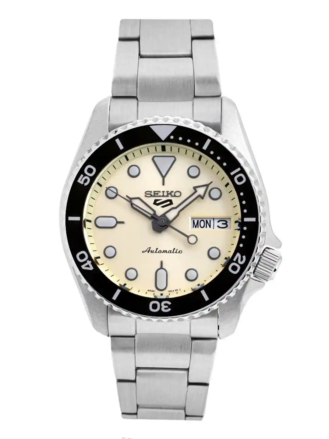 SEIKO Men Bracelet Style Straps Analogue Automatic Motion Powered Watch  SRPK31K1