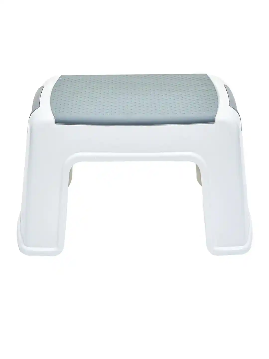 Buy Athome by Nilkamal White Grey Textured Rectangle Non-Slip