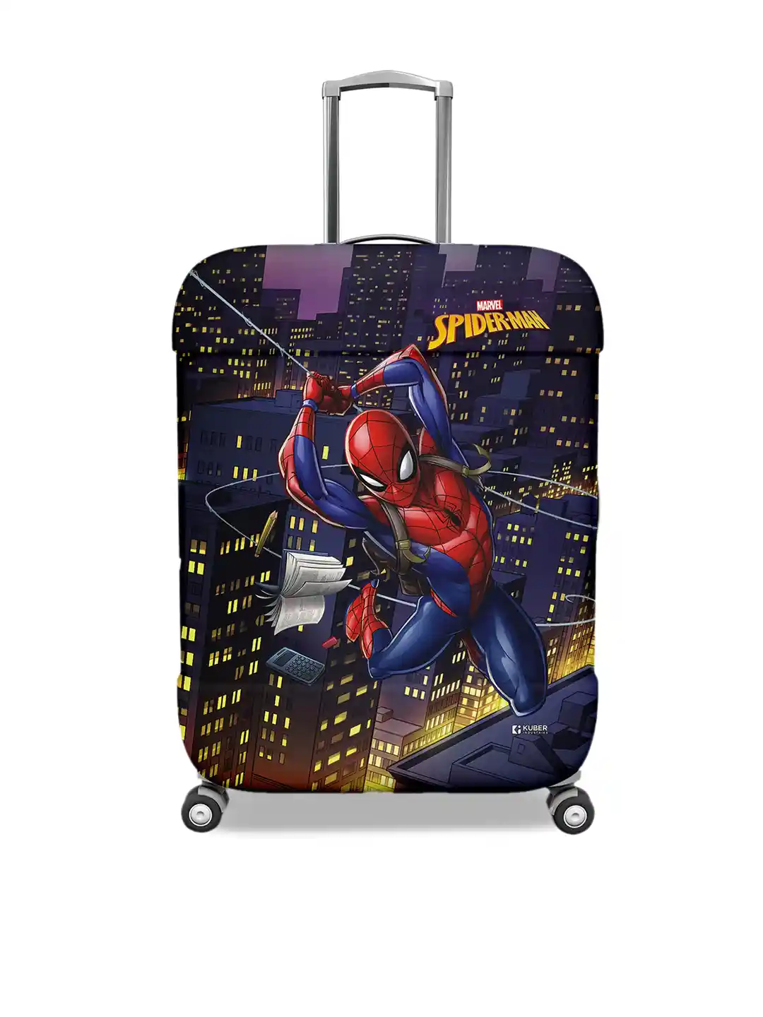 Buy Kuber Industries Spiderman Printed Luggage Cover Travel