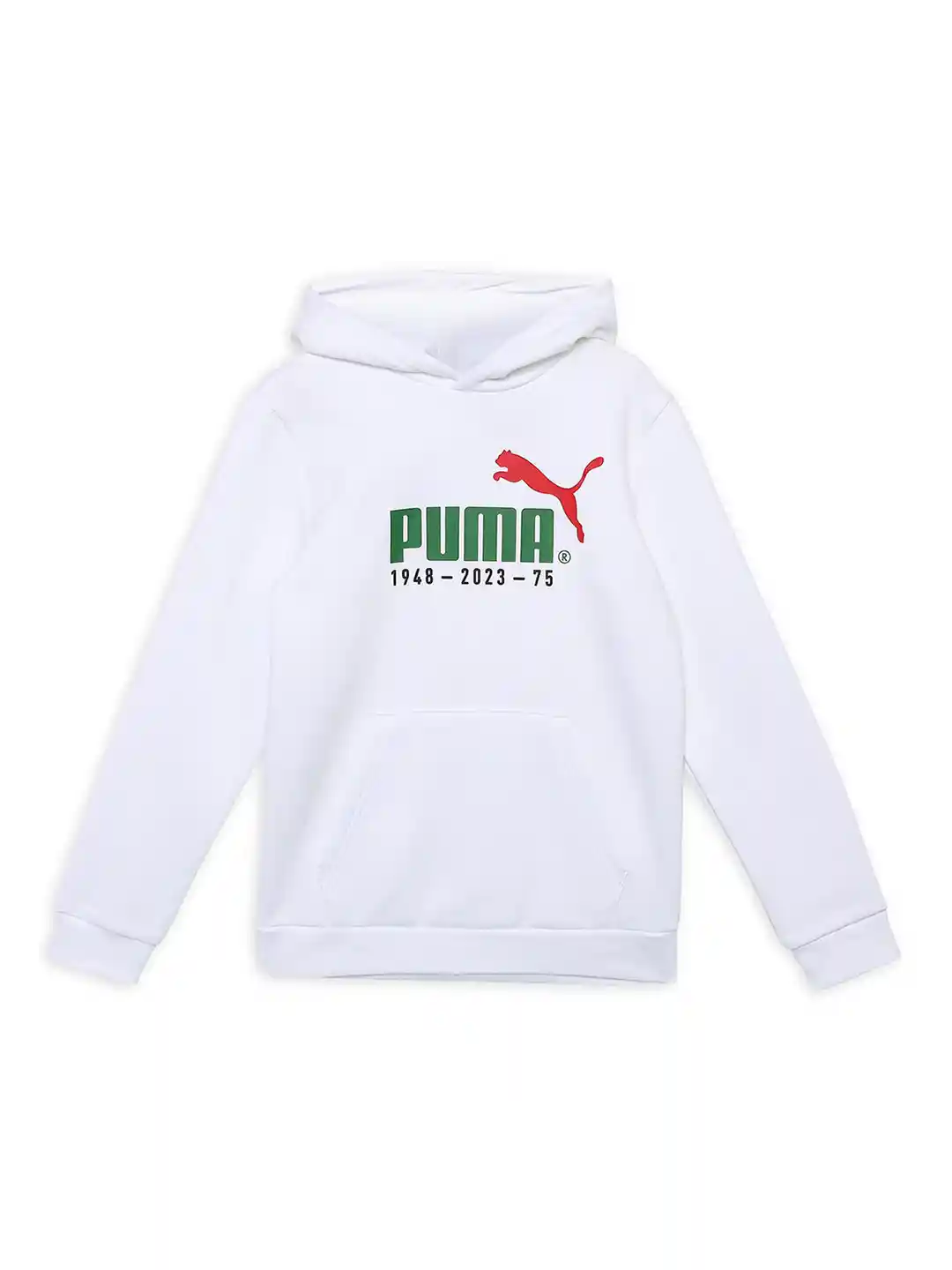 Buy Puma Boys Logo Celebration-Printed Youth Cotton Hooded