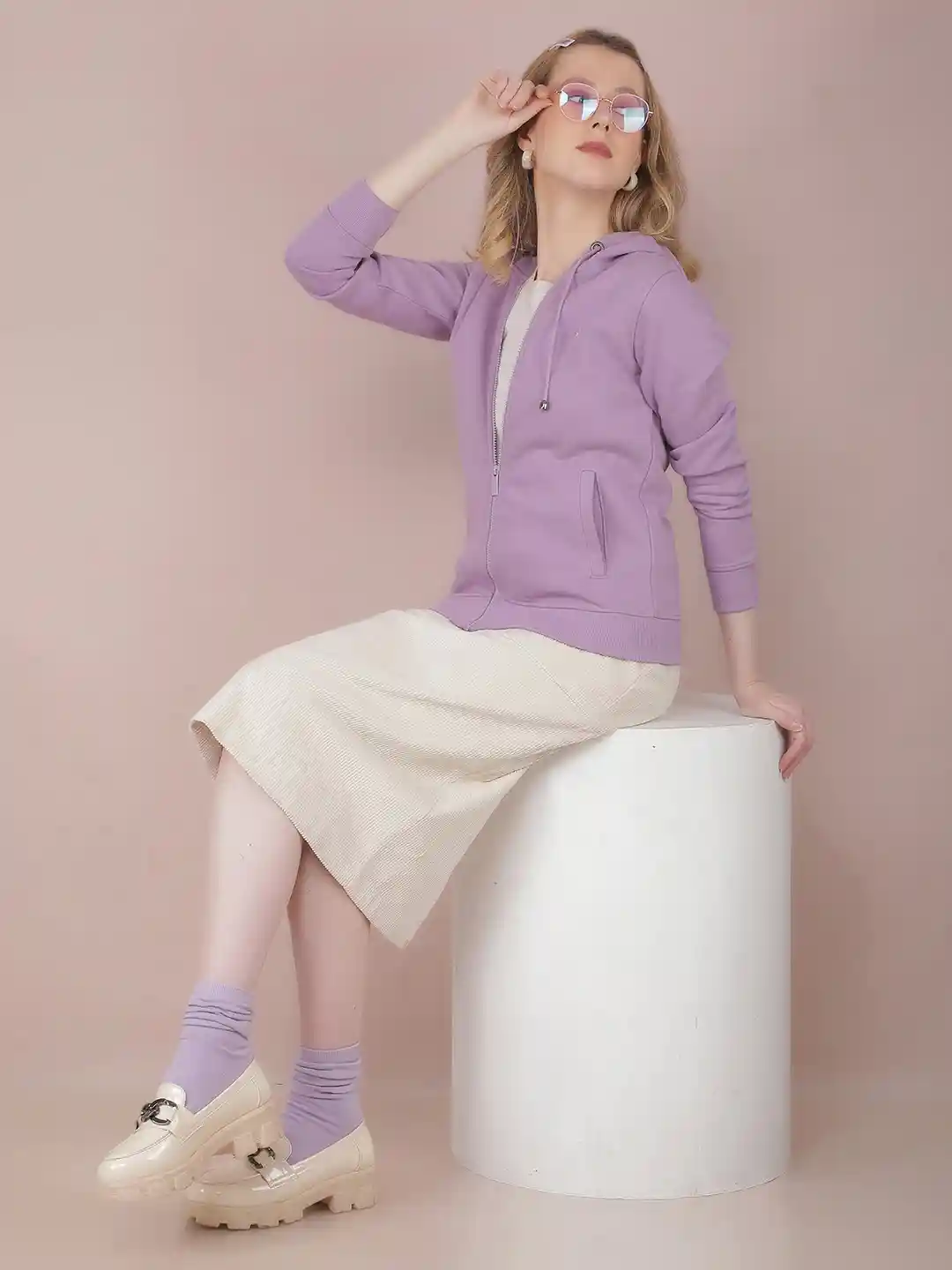 Buy Crimsoune Club Hooded Front-Open Sweatshirt Sweatshirts for