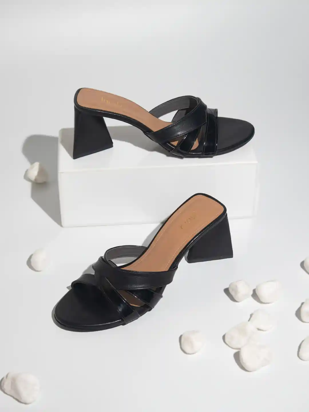 Buy Inc Strappy Open Toe Block Heels Heels for Women 25369108 - Main Image