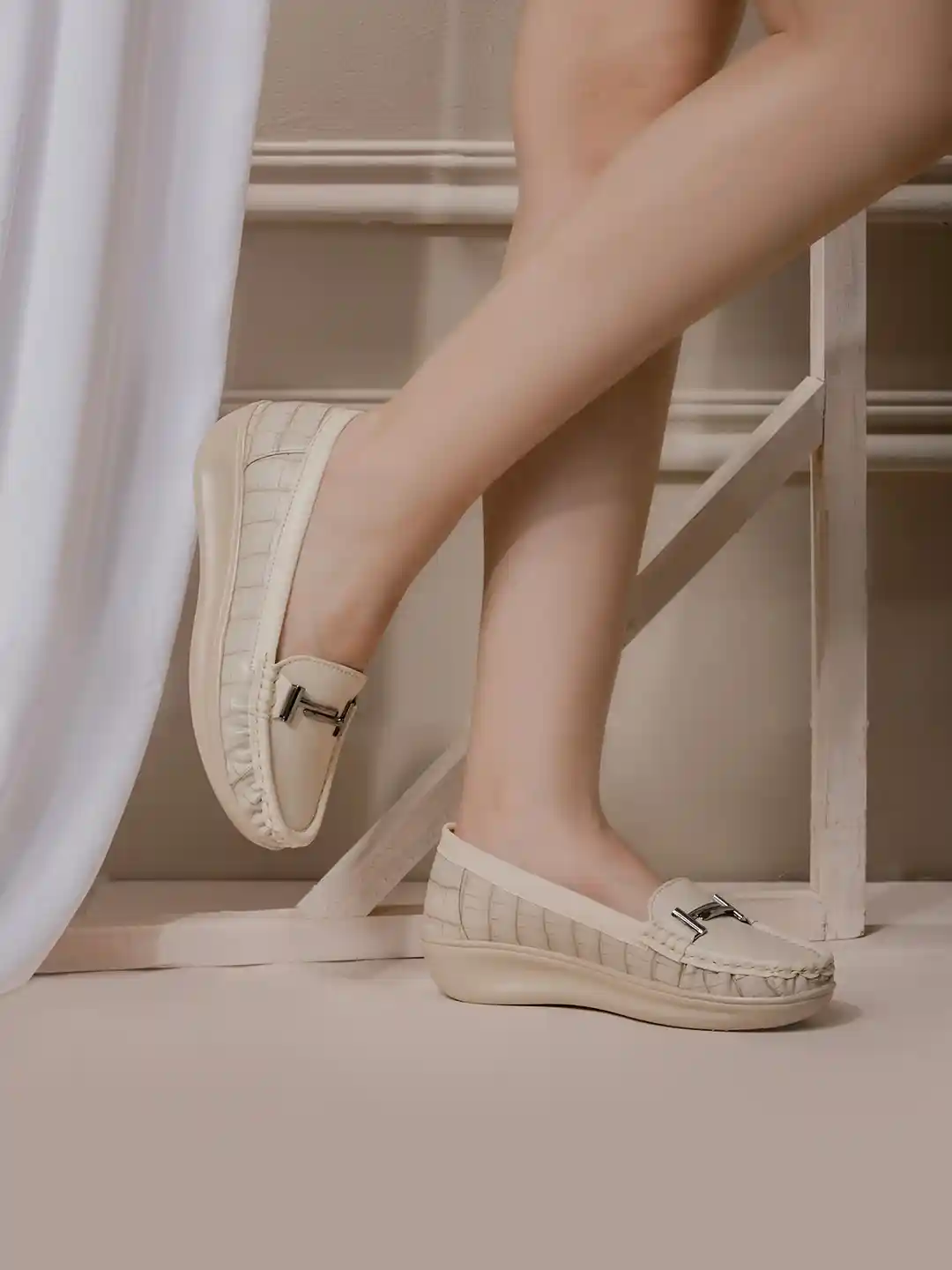 Shezone Women Lightweight Horsebit Loafers