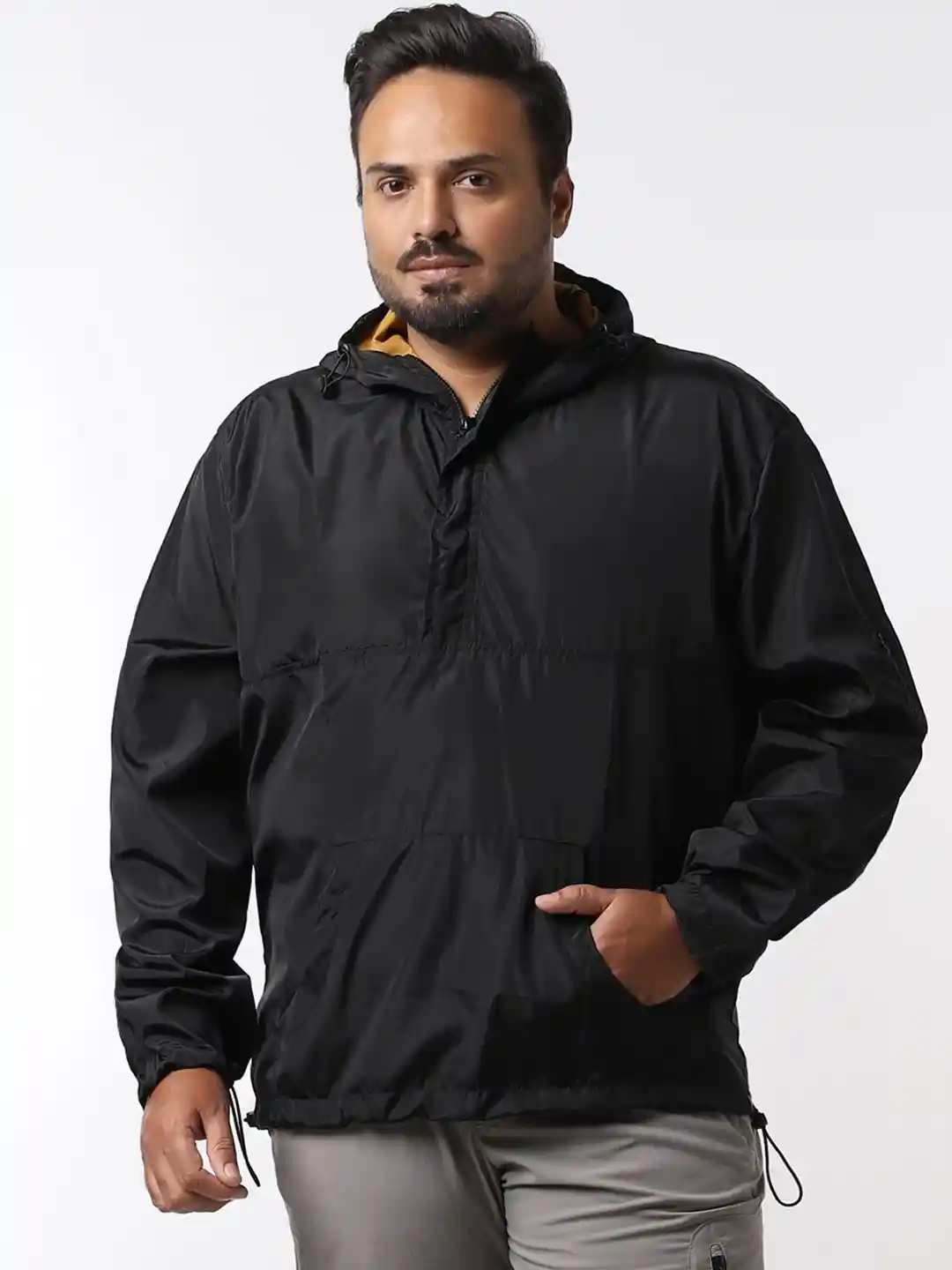 Buy Bewakoof Air Plus Size Windcheater Jacket Jackets for