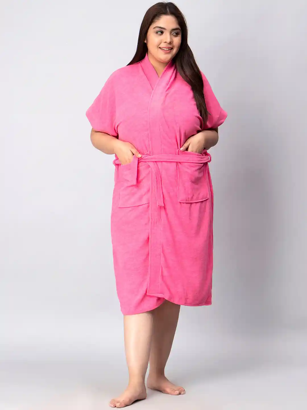 Plus Size Bathrobe Wrap Buy HotGown Plus Size Short Sleeved Bath