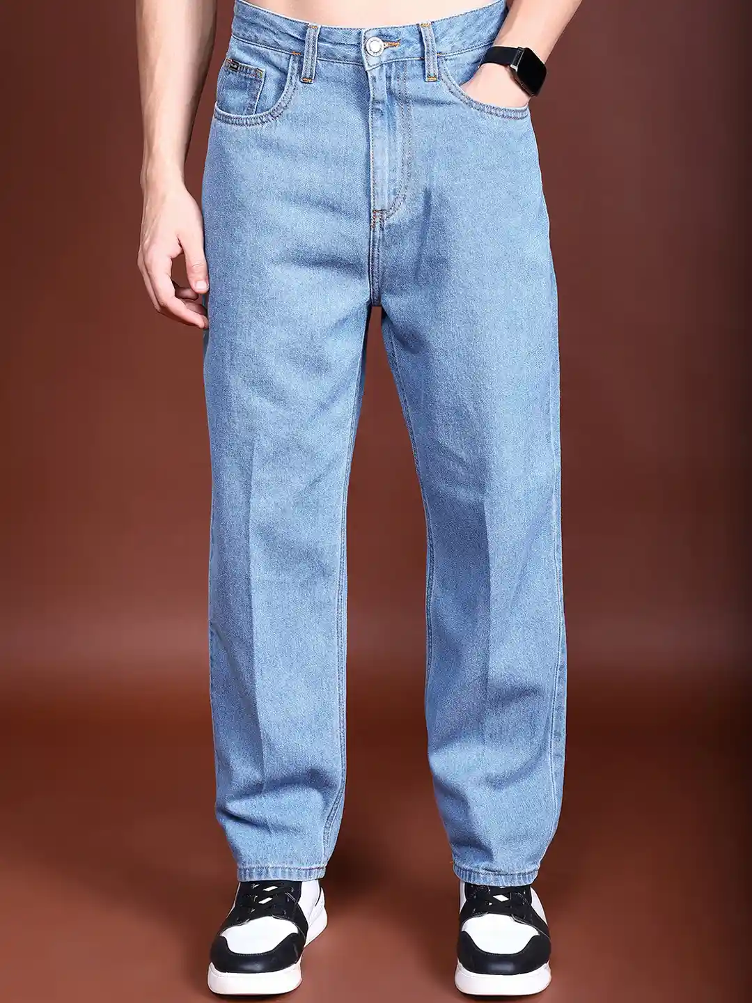 Buy HIGHLANDER Men Loose Fit Mid-Rise Cotton Jeans Jeans for Men