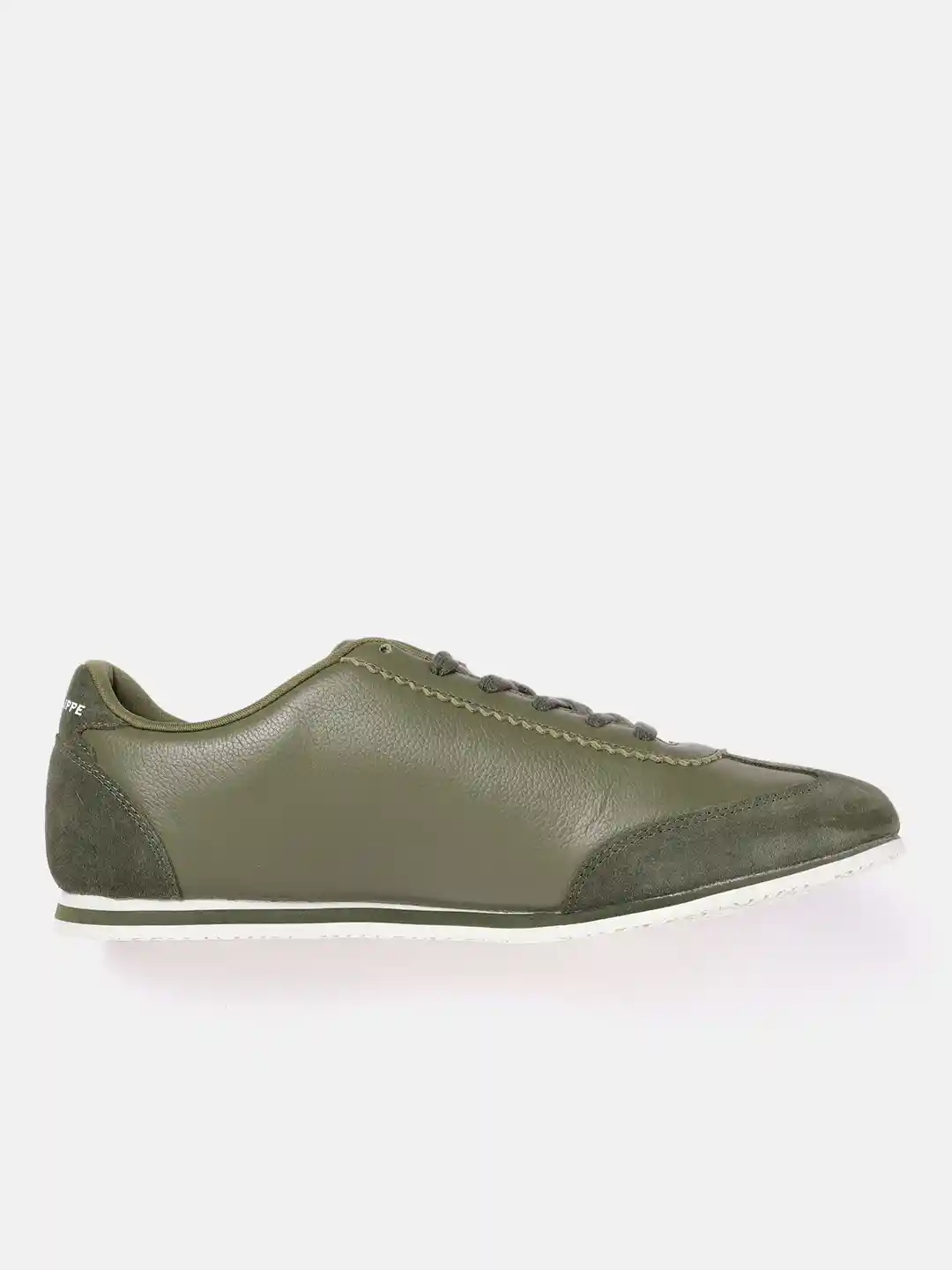 Louis Philippe Sport Men Brand Logo Detail Leather Everyday Sneakers