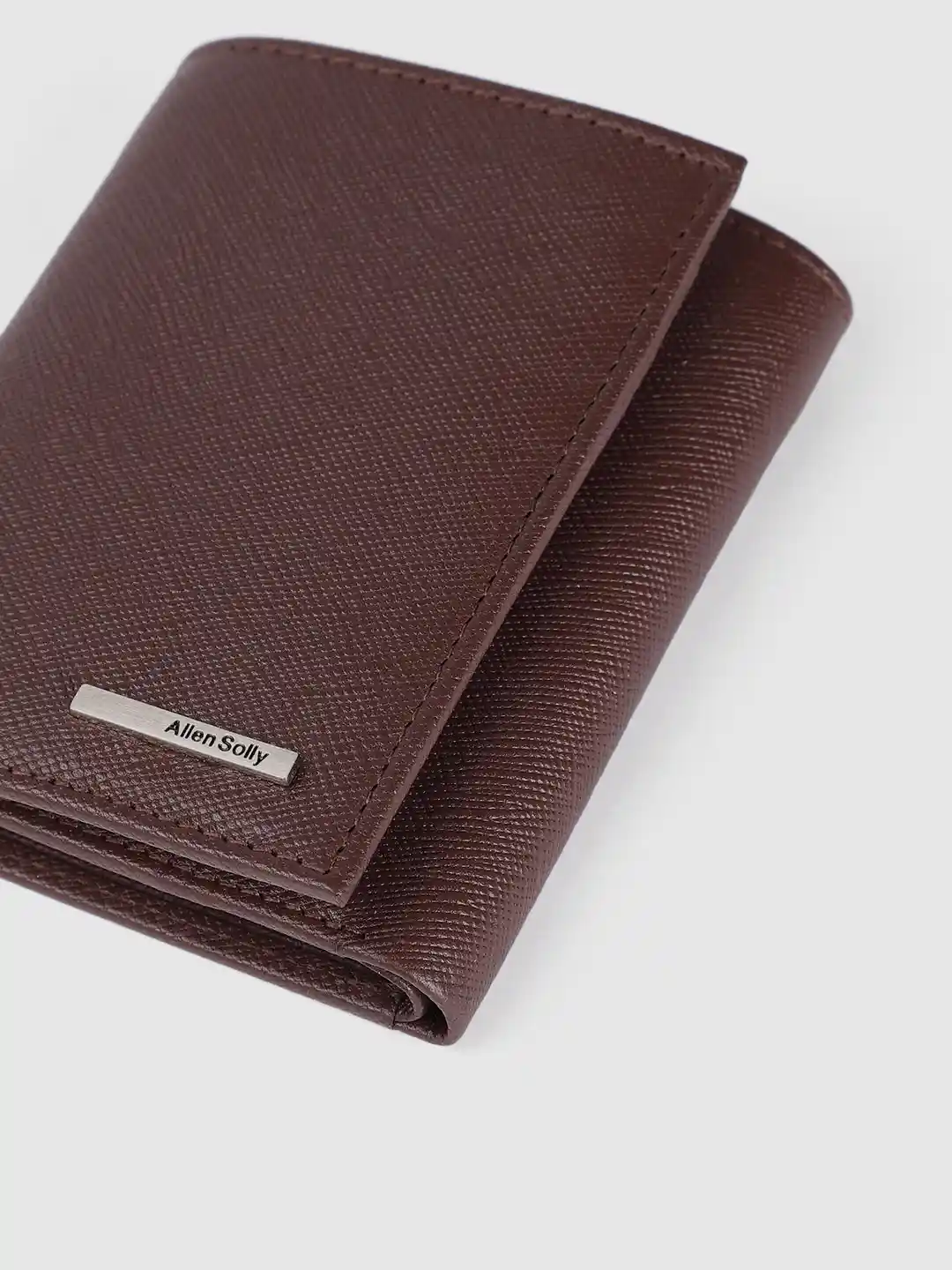 Buy Allen Solly Men Leather Three Fold Wallet Wallets for Men