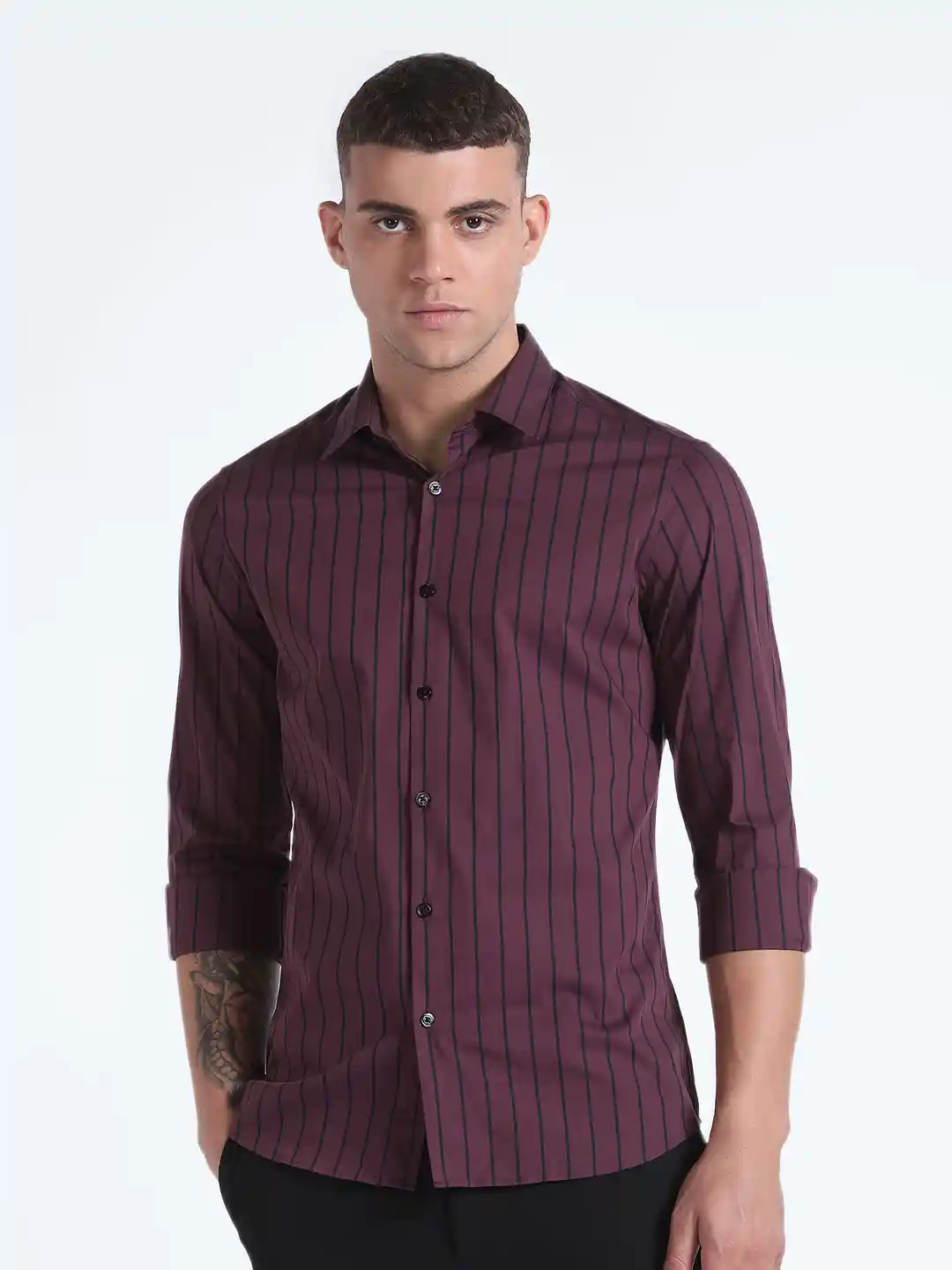 トップス R Buy Zink London Pink & Red Floral Print Crop Top for Women