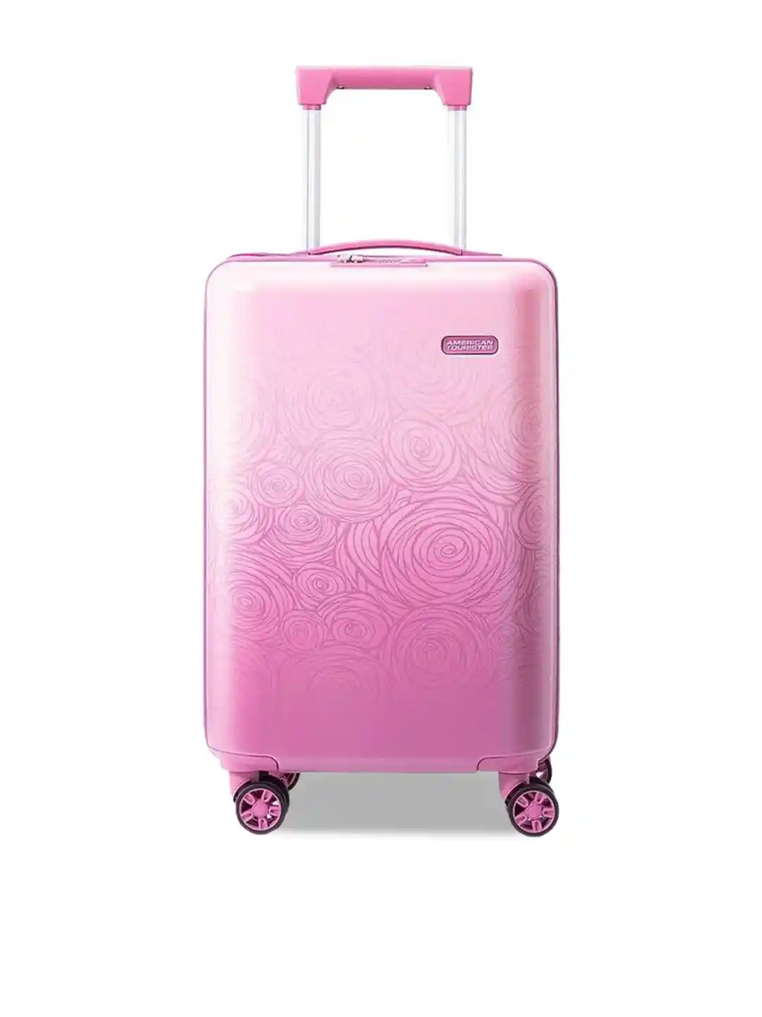 Buy AMERICAN TOURISTER VICENZA Spinner Printed Hard-Sided Small - Main Image