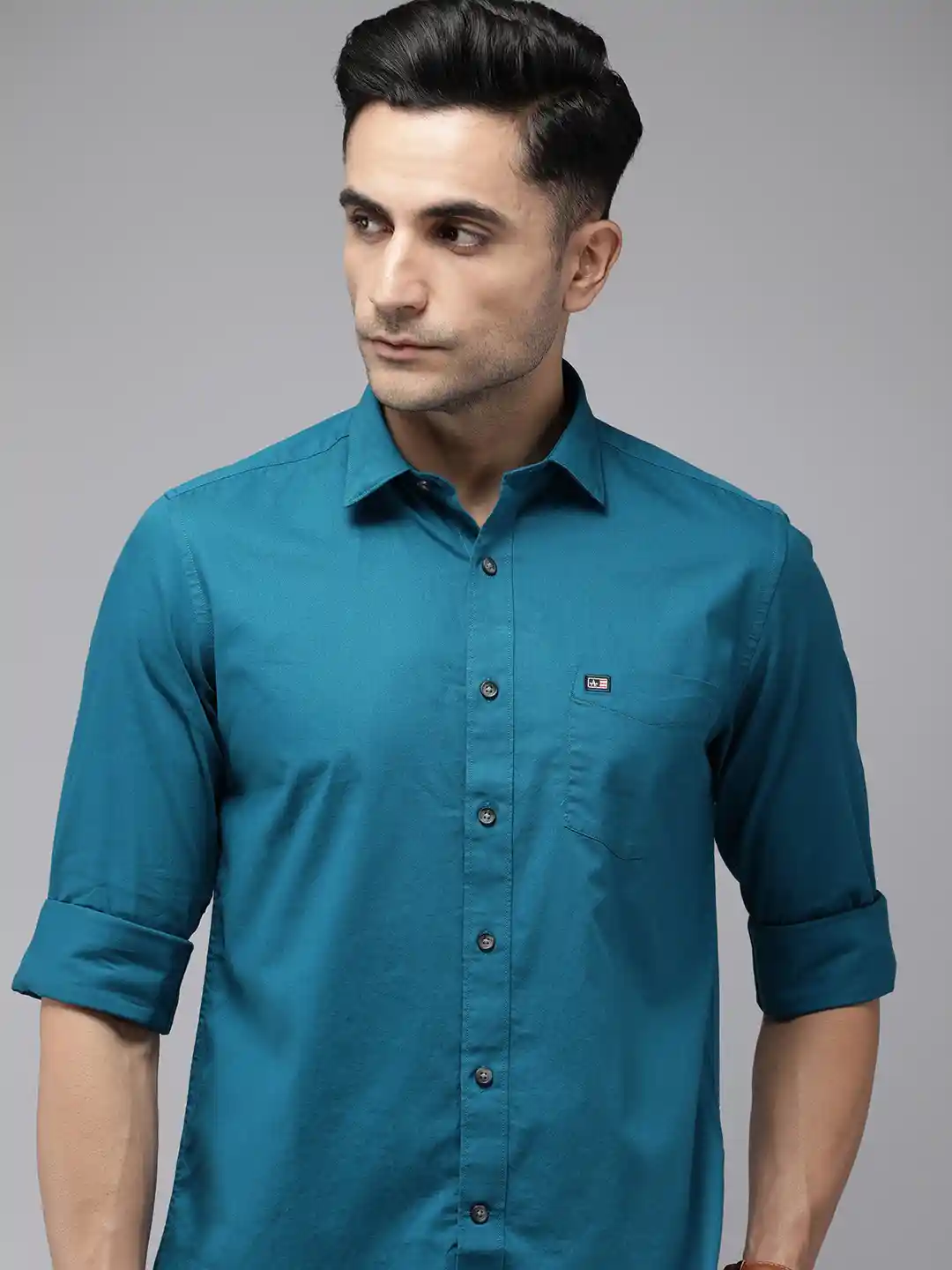 Buy Arrow Sport Men Pure Cotton Slim Fit Casual Shirt Shirts for