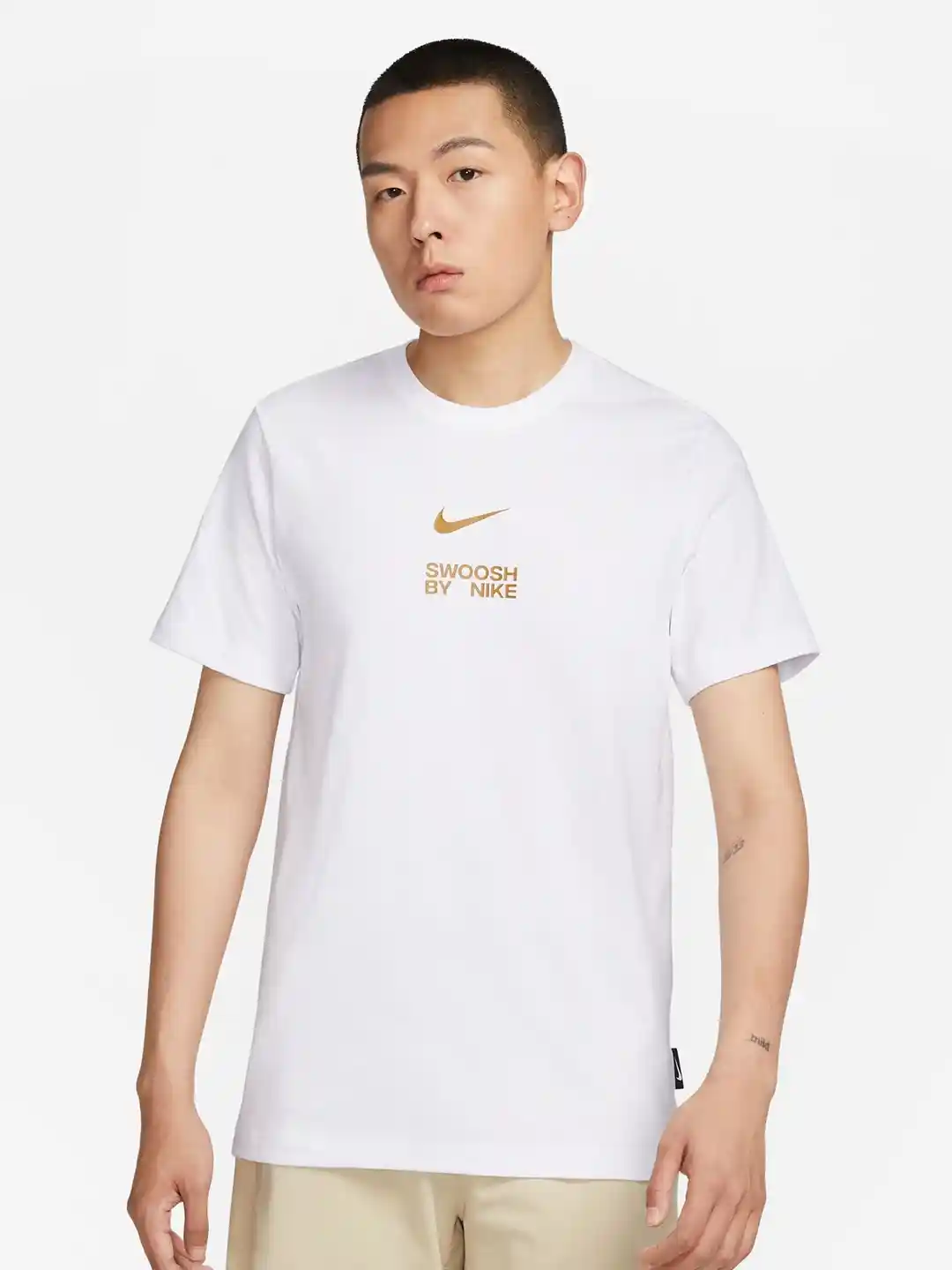 Buy Nike Sportswear Printed Short Sleeves Cotton T-Shirts