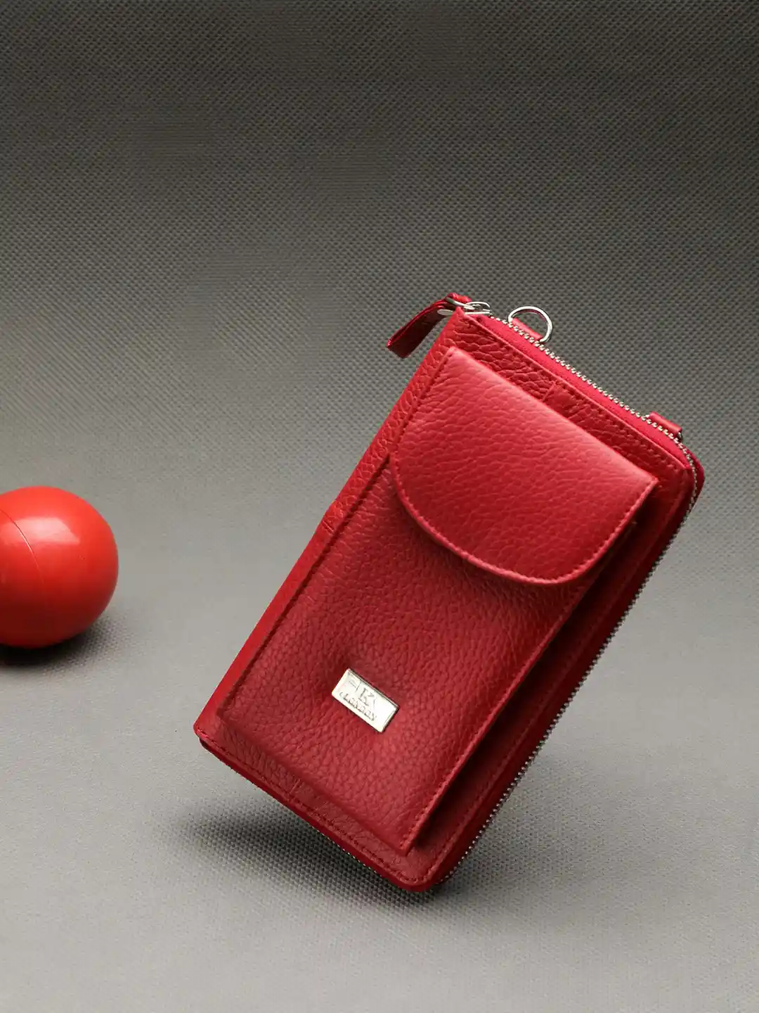 Buy K London Zip Around Wallet Sling Strap Wallets for Unisex