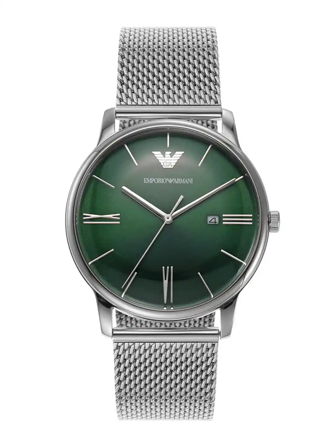 Buy Emporio Armani Men Dial Stainless Steel Bracelet Style