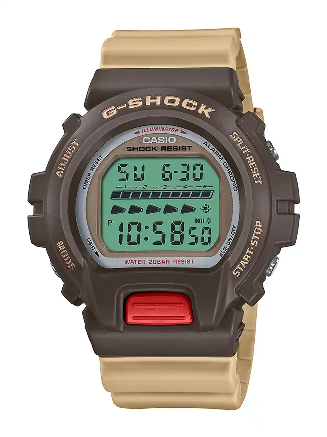 Shock Resist Casio 20bar Resist CASIO Men Round Dial Water