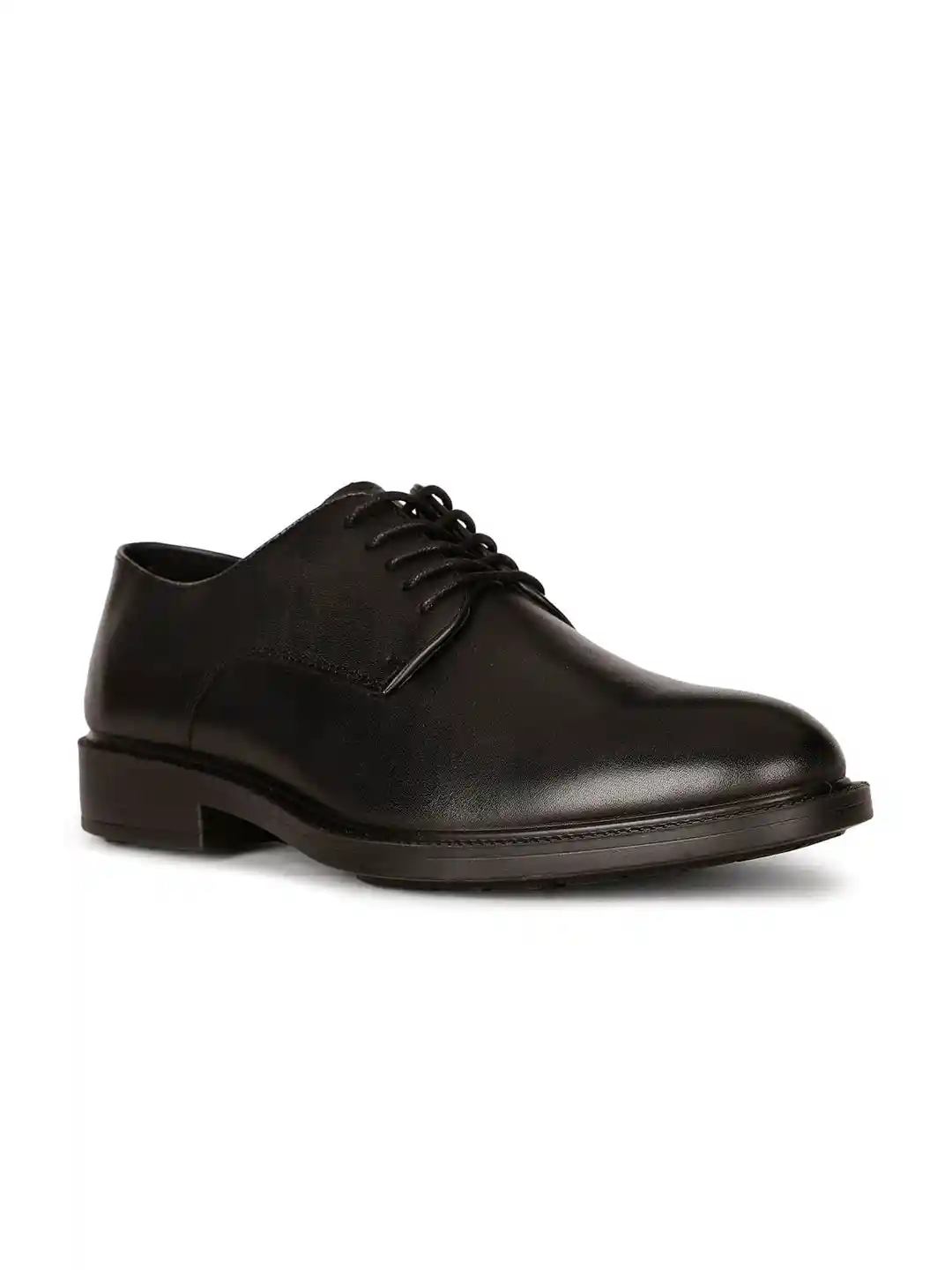 Hush Puppies Men Textured Lace-Up Formal Derbys