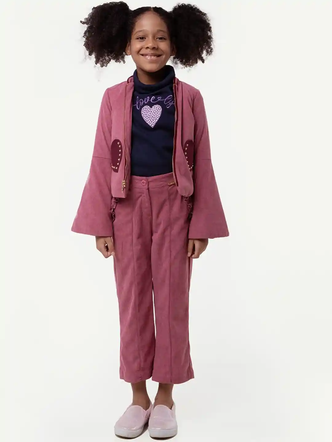 Buy One Friday Girls Classic Mid Rise Cropped Trousers Trousers