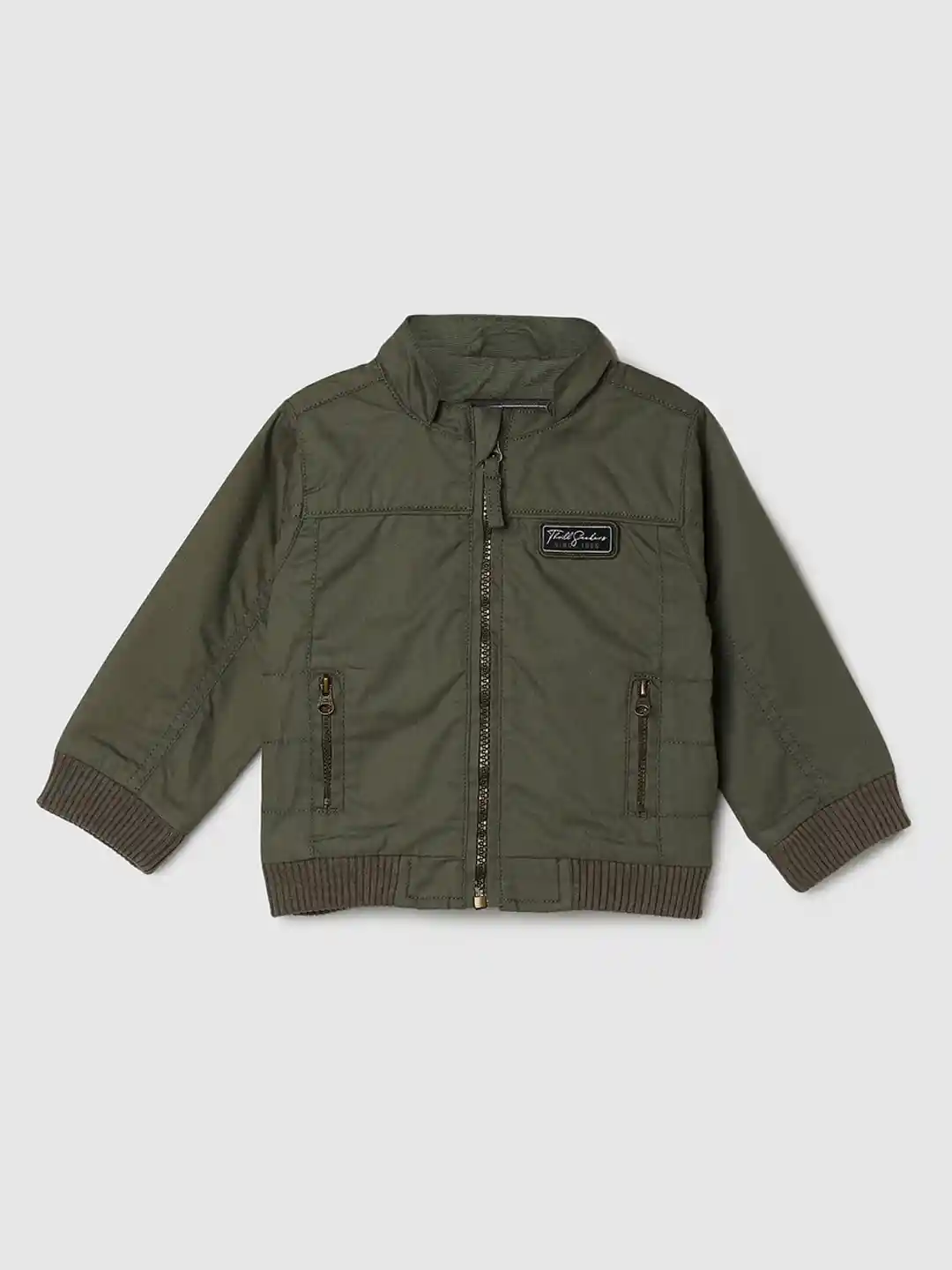 Buy max Infant Boys Cotton Mock Collar Tailored Jacket Jackets