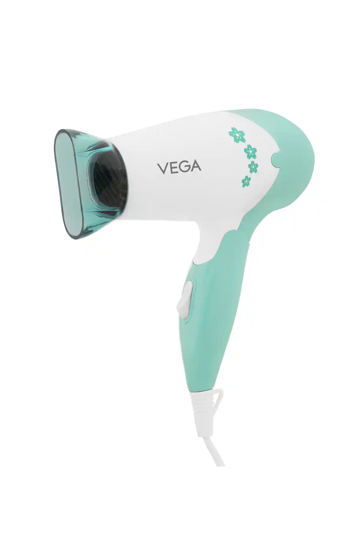 VEGA VHDH-20N Insta Glam Foldable 1000 Watts Hair Dryer White Blue