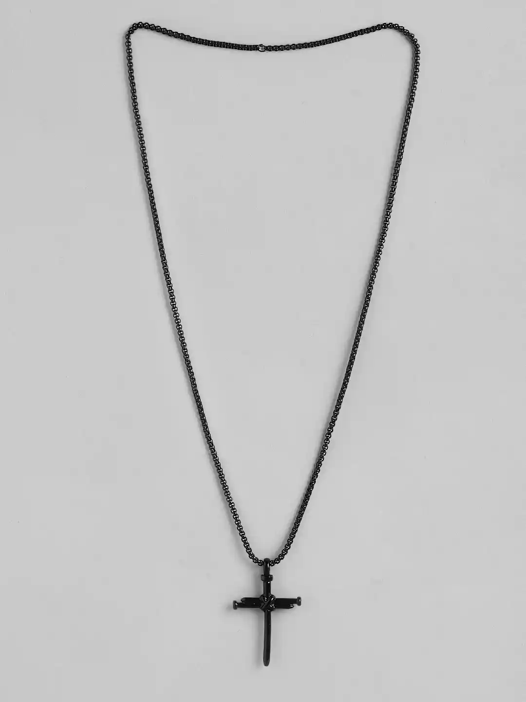 Buy PARIS HAMILTON Stainless Steel Holy Cross Pendant With Chain