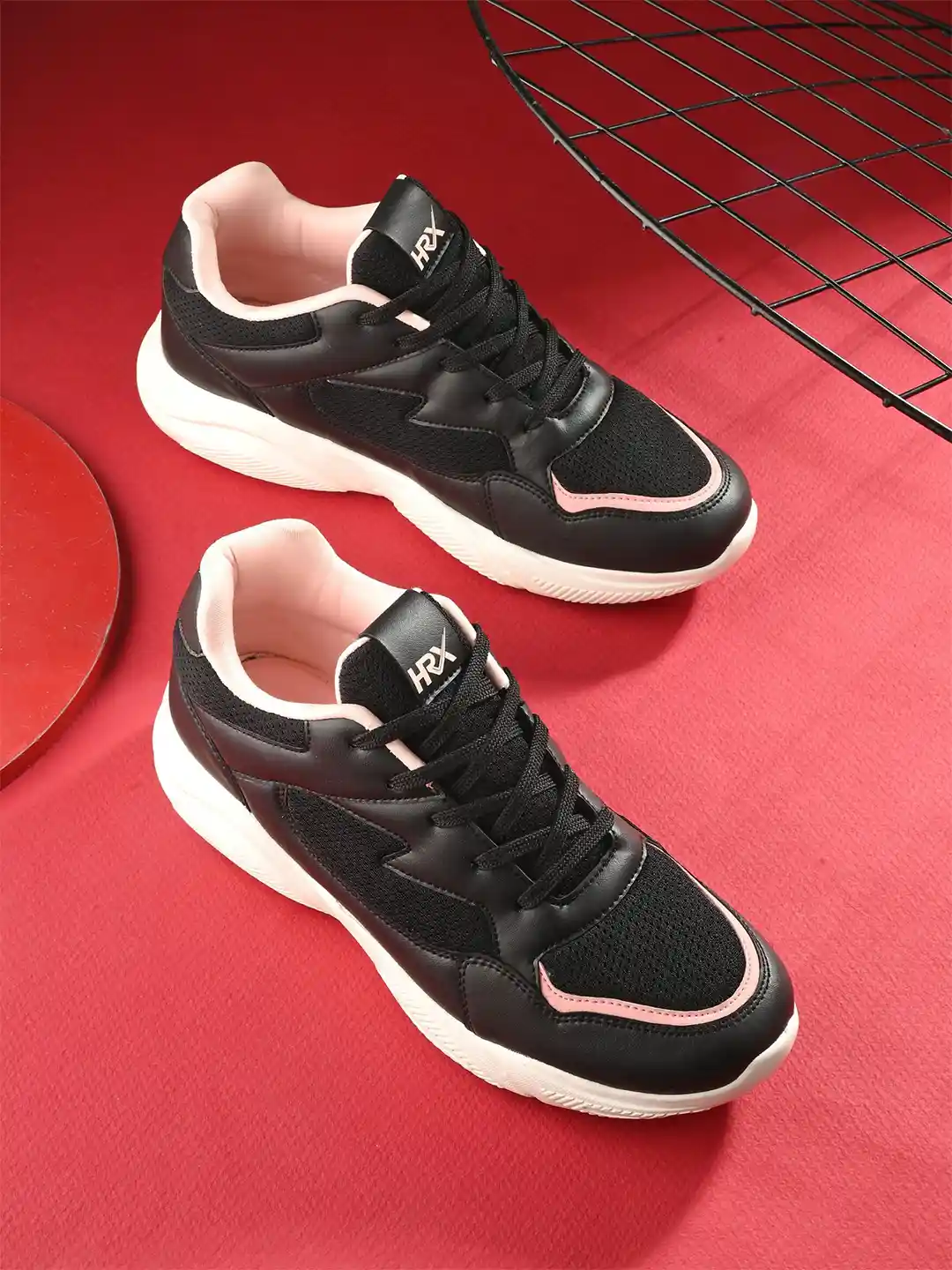 Buy HRX by Hrithik Roshan Women Black Mesh Running Sports Shoes