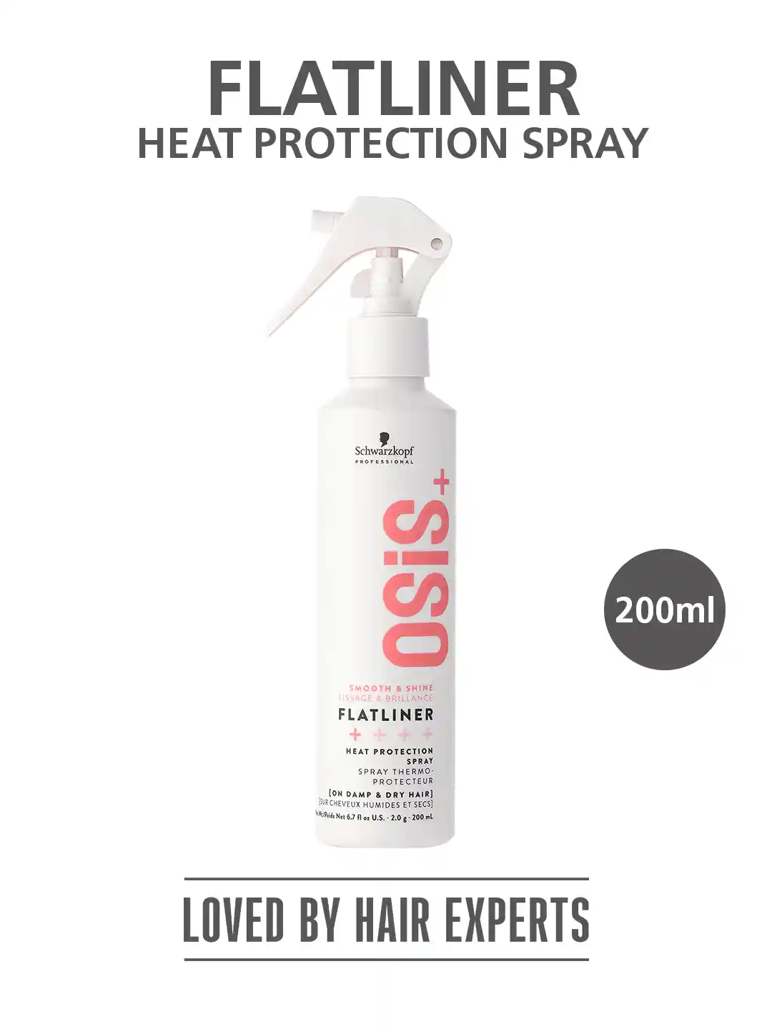 Buy Schwarzkopf PROFESSIONAL OSiS+ Flatliner Heat Protection Spray